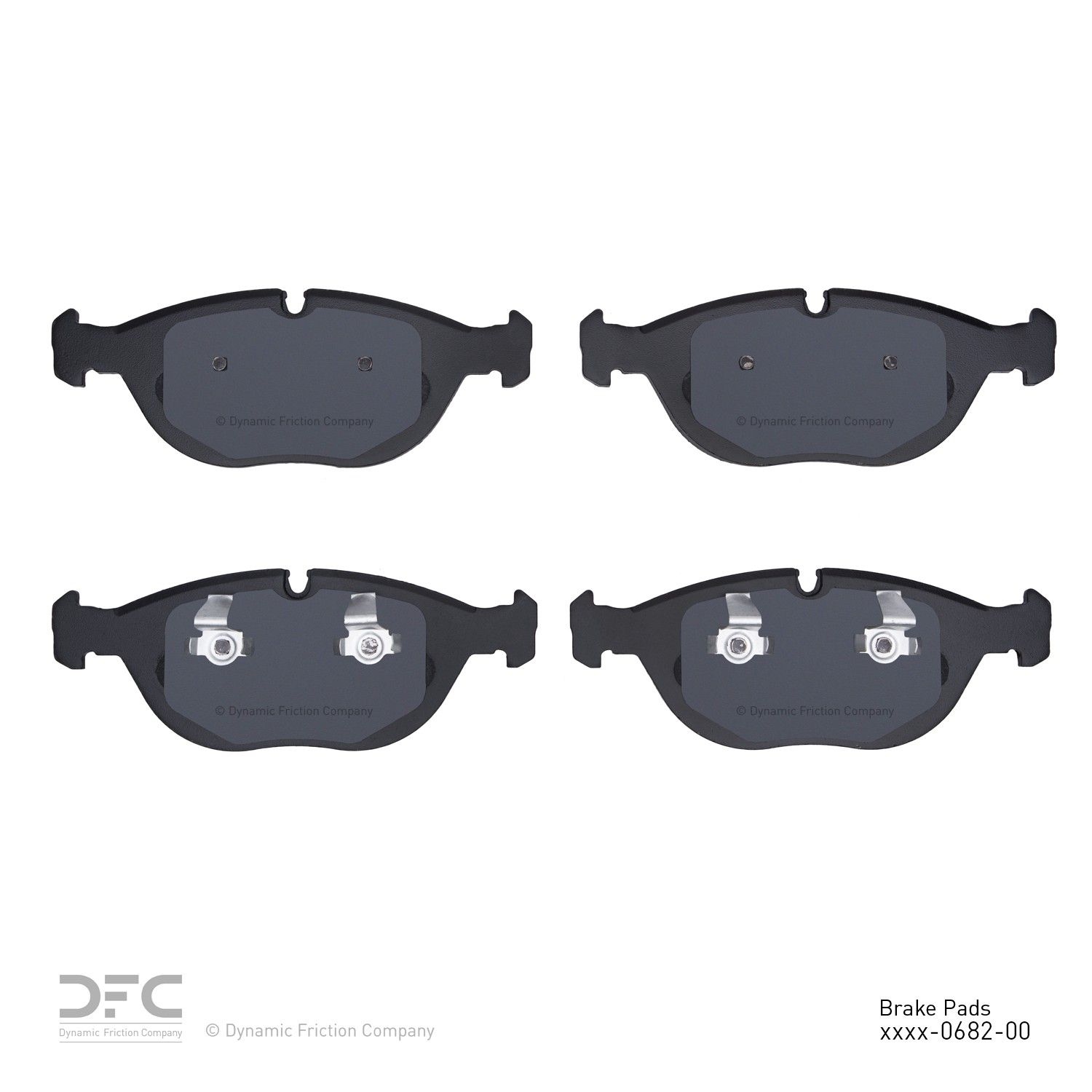 2006, 2005 Chrysler Crossfire Quattro Disc Brake Pad Set