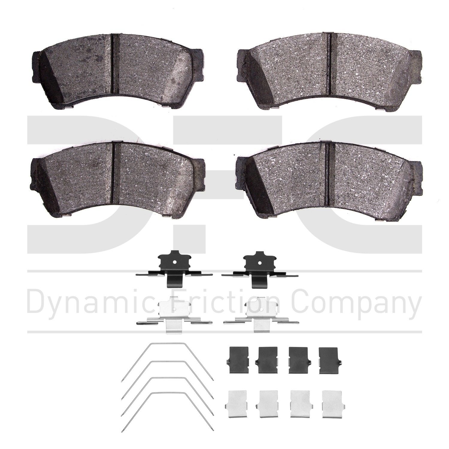 2012, 2011, 2010, 2009, 2008, 2007, 2006 Ford Fusion Disc Brake Pad Set
