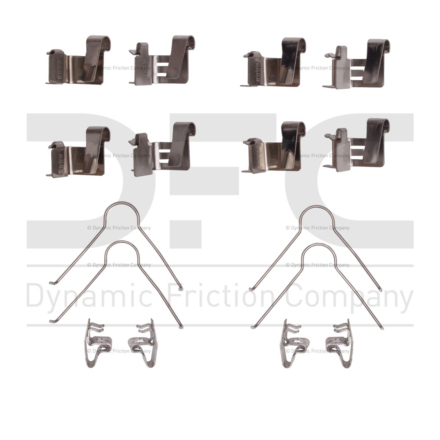 1991, 1990 Lexus ES250 Disc Brake Hardware Kit