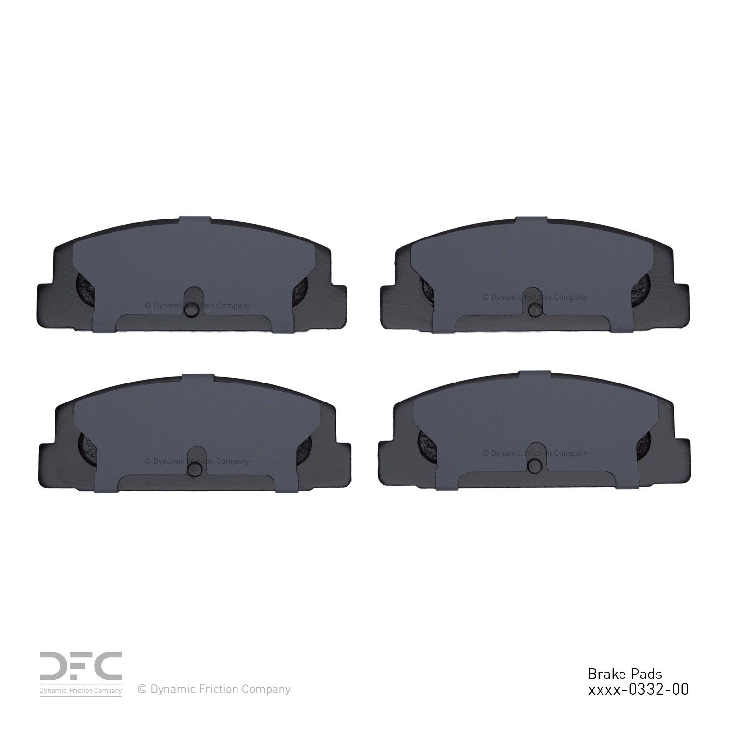 2005, 2004, 2003 Mazda 6 Disc Brake Pad Set