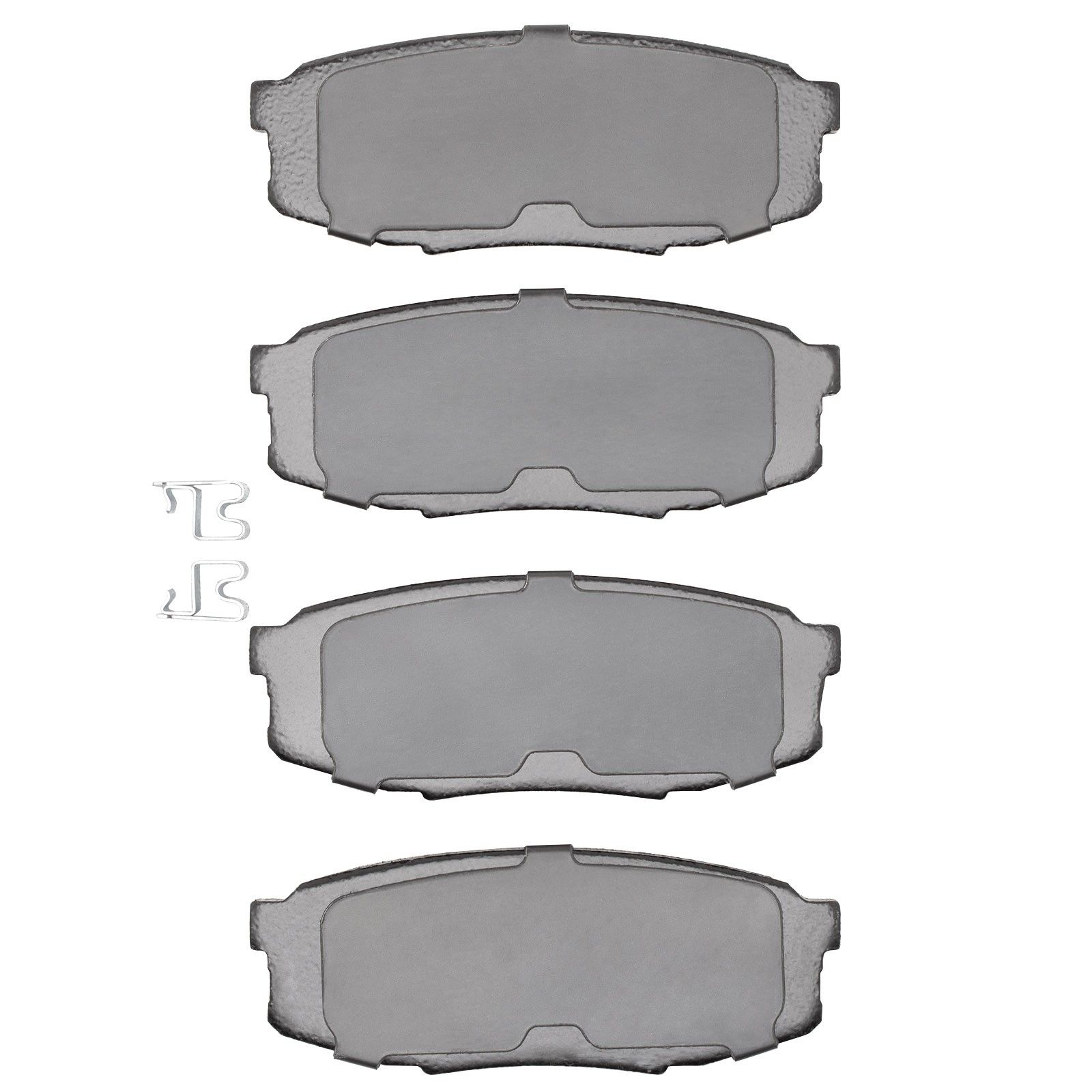 2021, 2020, 2019, 2018, 2017, 2016, 2015, 2014, 2013, 2012, 2011, 2010, 2009, 2008 Lexus LX570 Disc Brake Pad Set