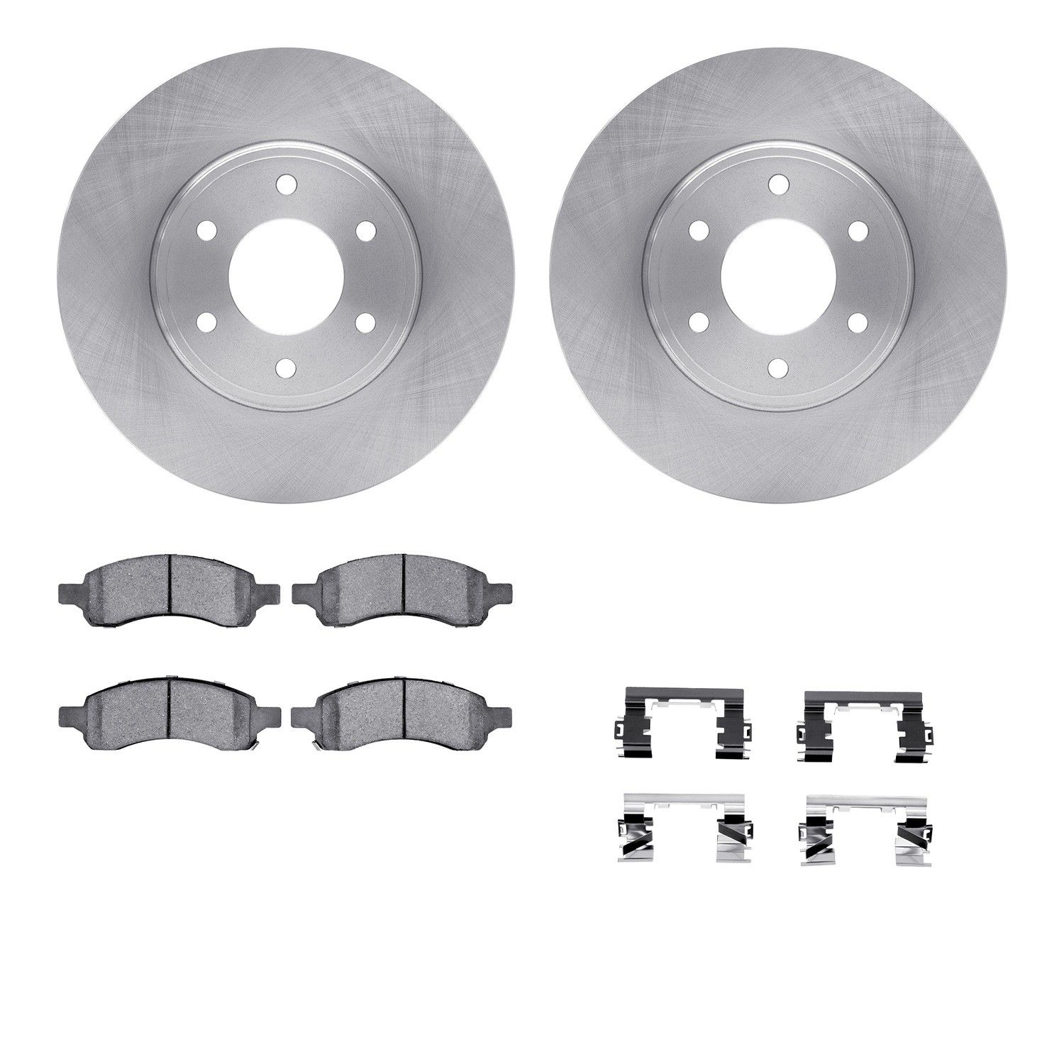 2006-2009 Chevrolet Trailblazer Disc Brake Kit Dynamic Friction