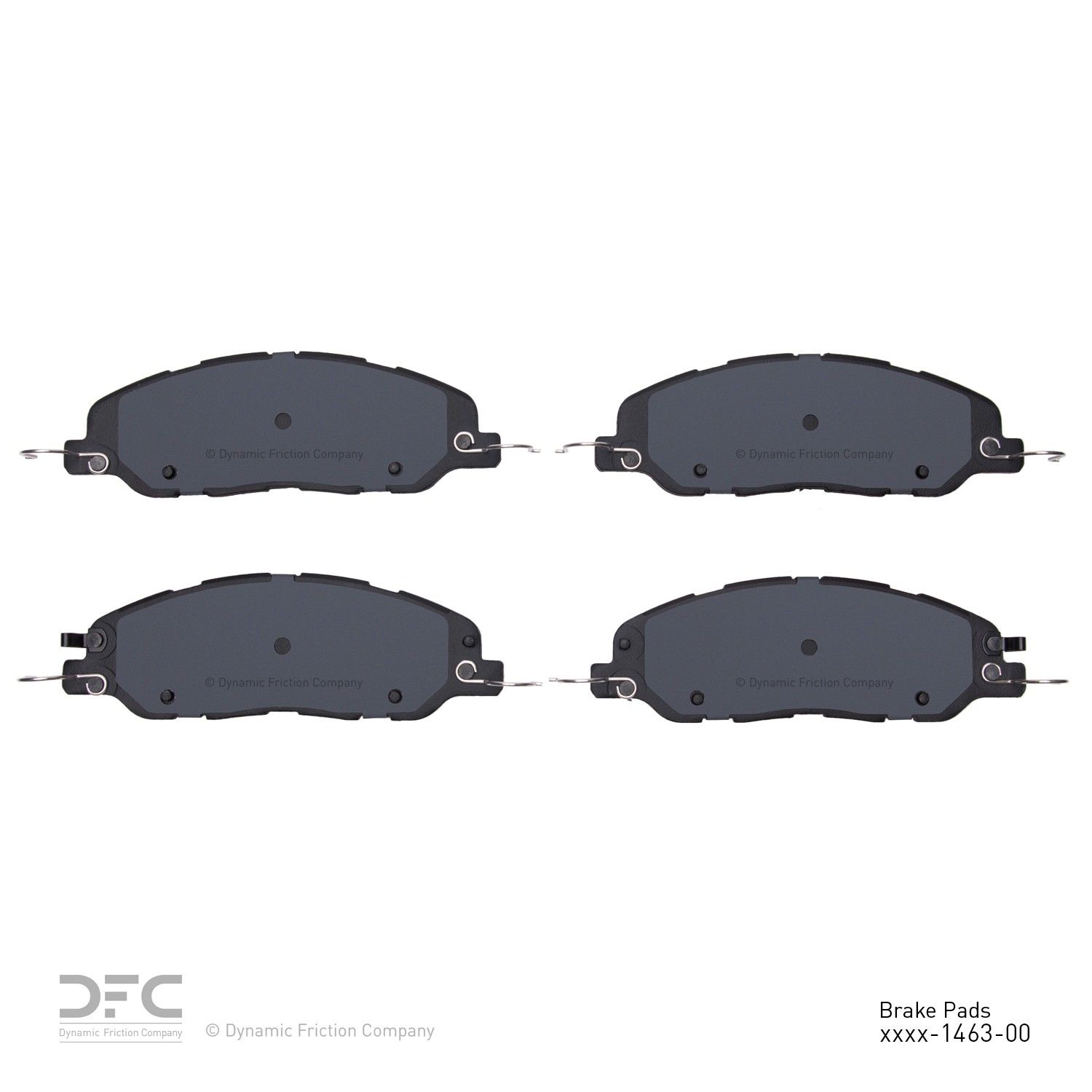 2014, 2013, 2012, 2011, 2010, 2009, 2008, 2007, 2006, 2005 Ford Mustang Disc Brake Pad Set