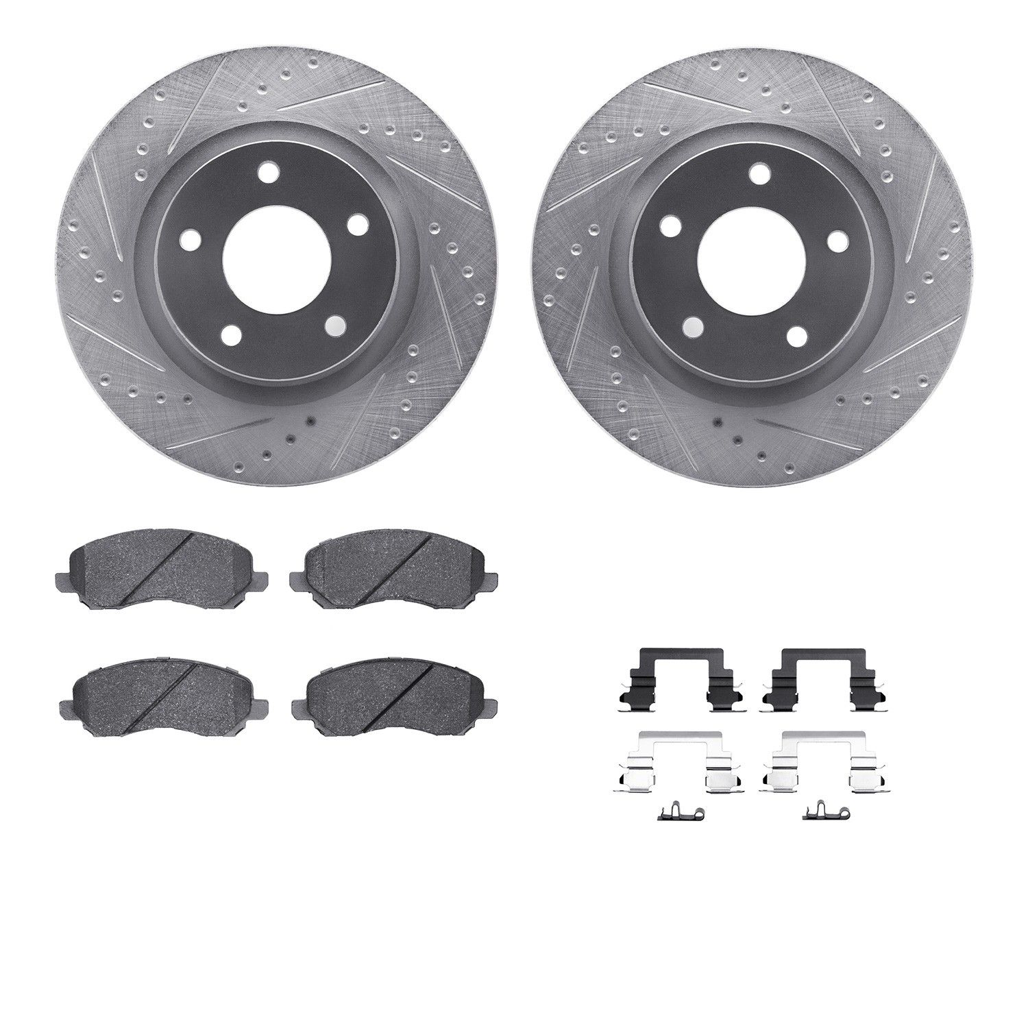 2011, 2010, 2009, 2008, 2007 Jeep Compass Disc Brake Kit