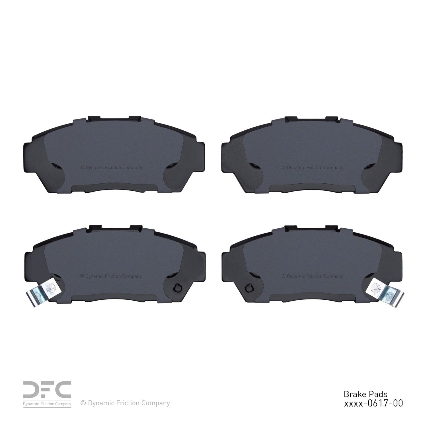2001, 2000, 1999, 1998, 1997, 1996, 1995, 1994 Acura Integra Disc Brake Pad Set
