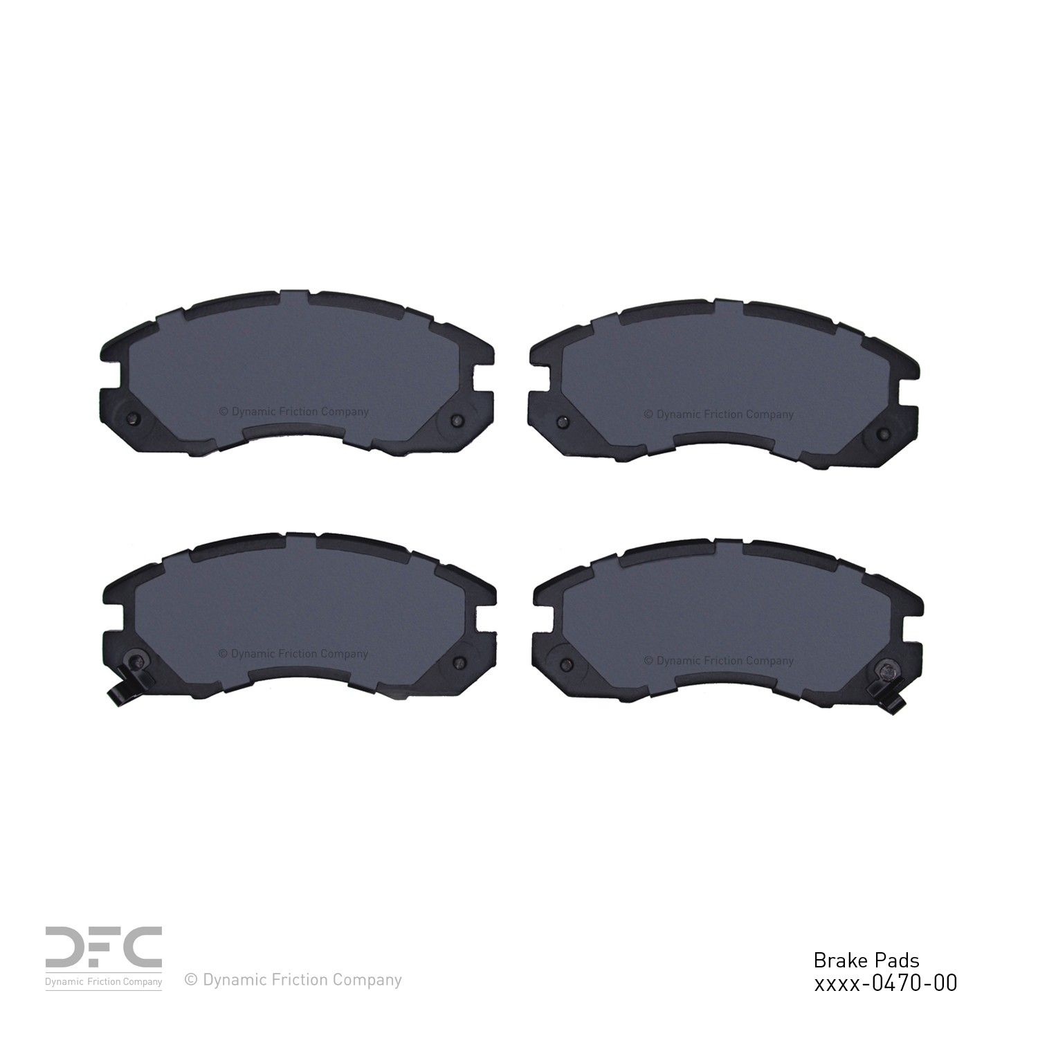 1996, 1995, 1994, 1993, 1992, 1991, 1990 Subaru Legacy Disc Brake Pad Set