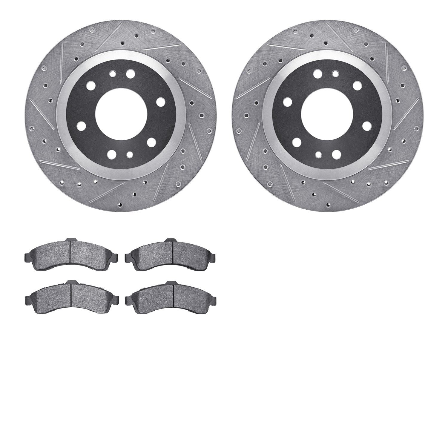 2002-2005 Buick Rainier Disc Brake Kit Dynamic Friction