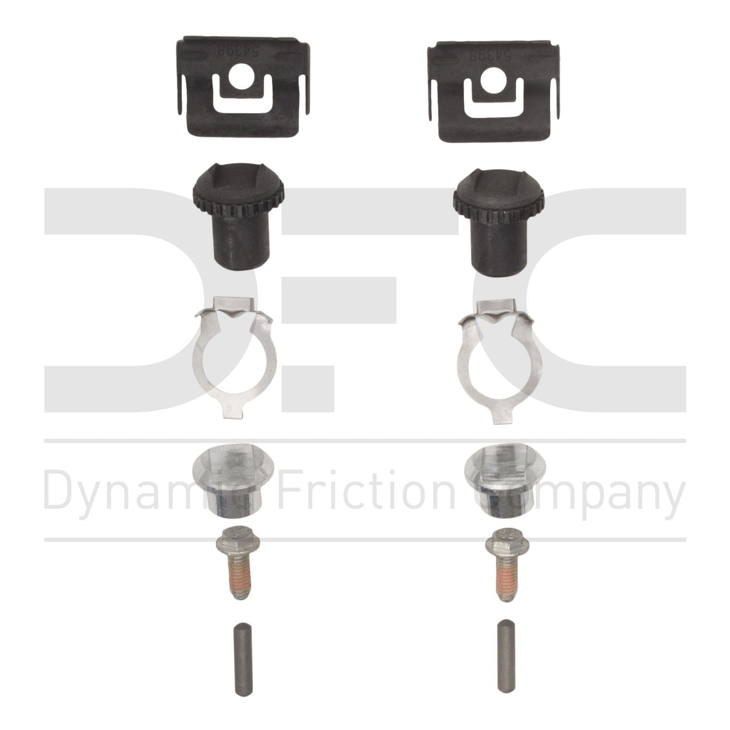 2002-2009 Cadillac DeVille Parking Brake Hardware Kit Dynamic Friction