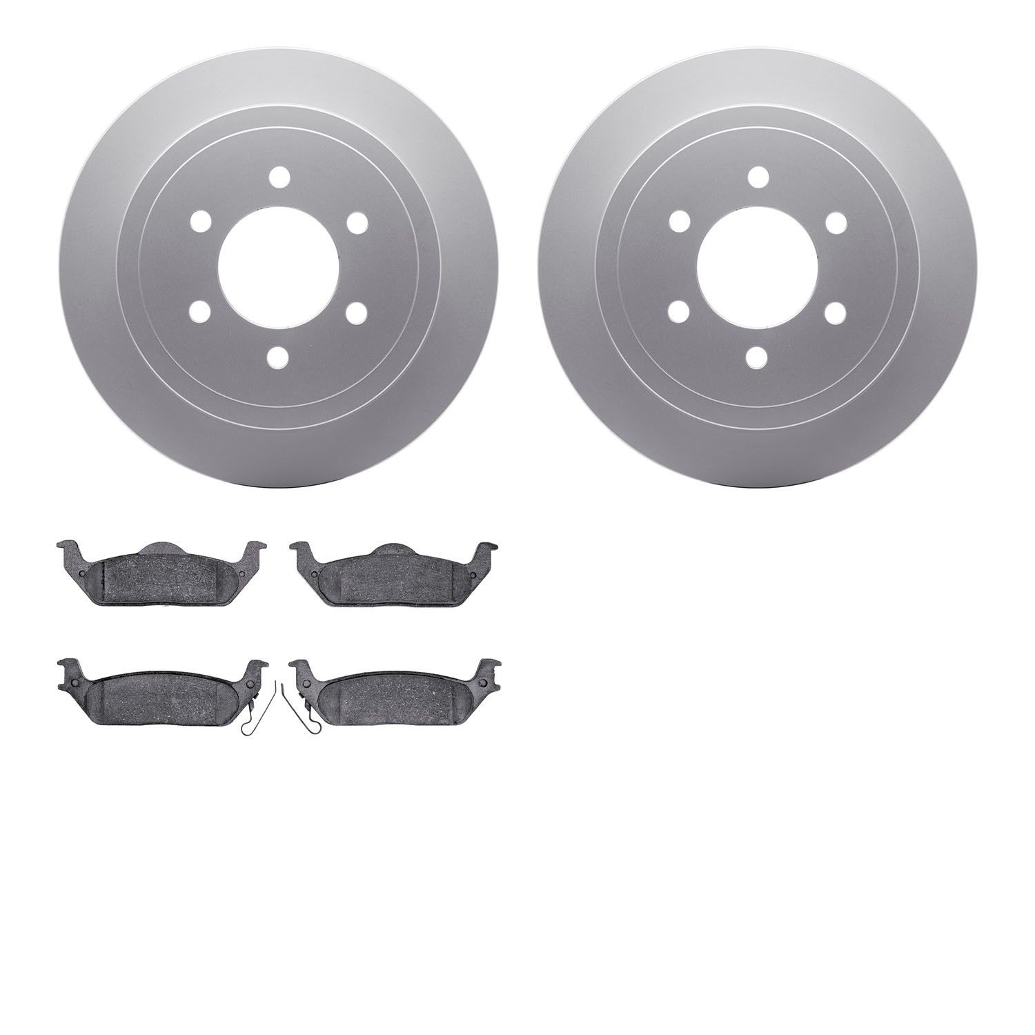 2011, 2010, 2009, 2008, 2007, 2006, 2005, 2004 Ford F-150 Disc Brake Kit