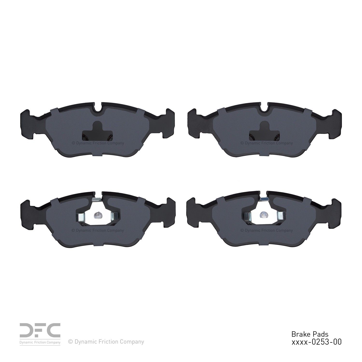 1984, 1983, 1982 BMW 633CSi Disc Brake Pad Set