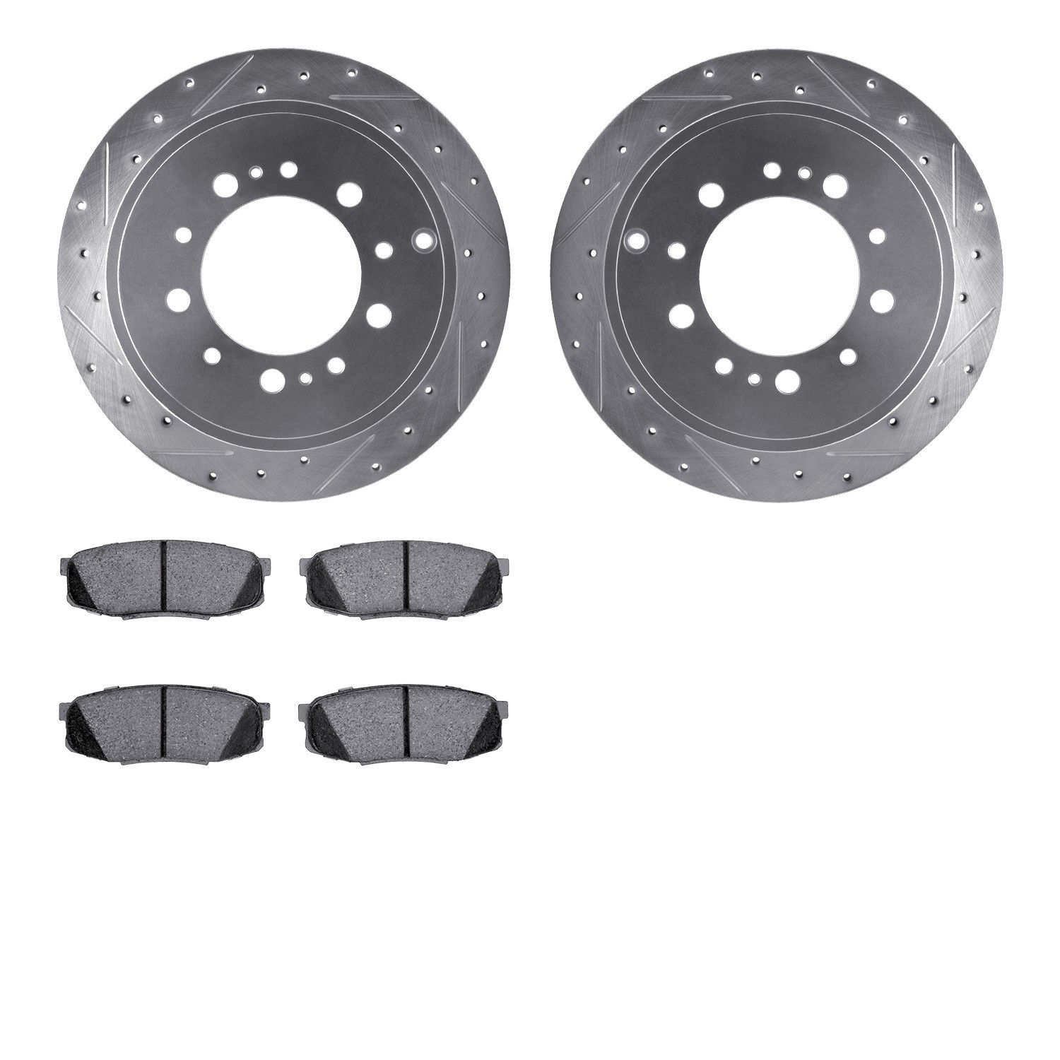 2021, 2020, 2019, 2018, 2017, 2016, 2015, 2014, 2013, 2012, 2011, 2010, 2009, 2008 Lexus LX570 Disc Brake Kit
