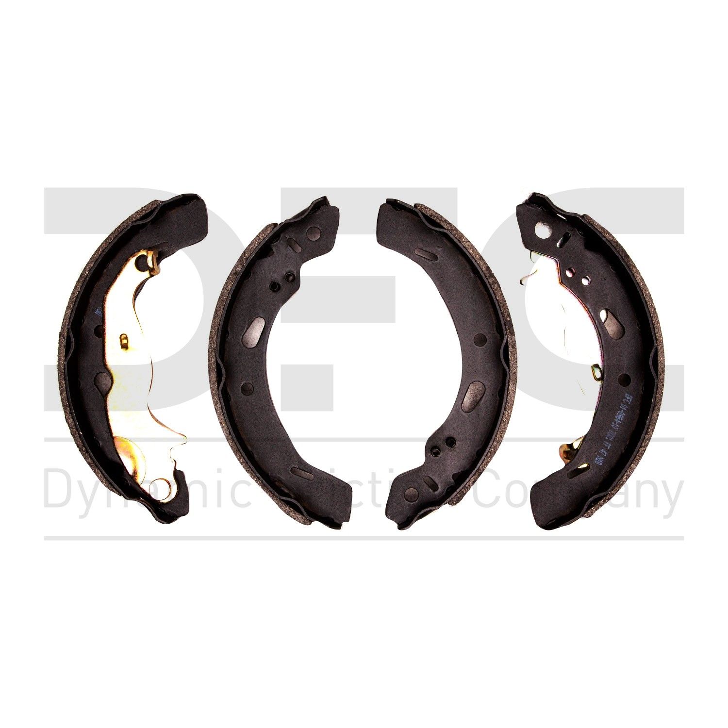 2019, 2018, 2017, 2016, 2015, 2014, 2013, 2012, 2011 Ford Fiesta Drum Brake Shoe Set