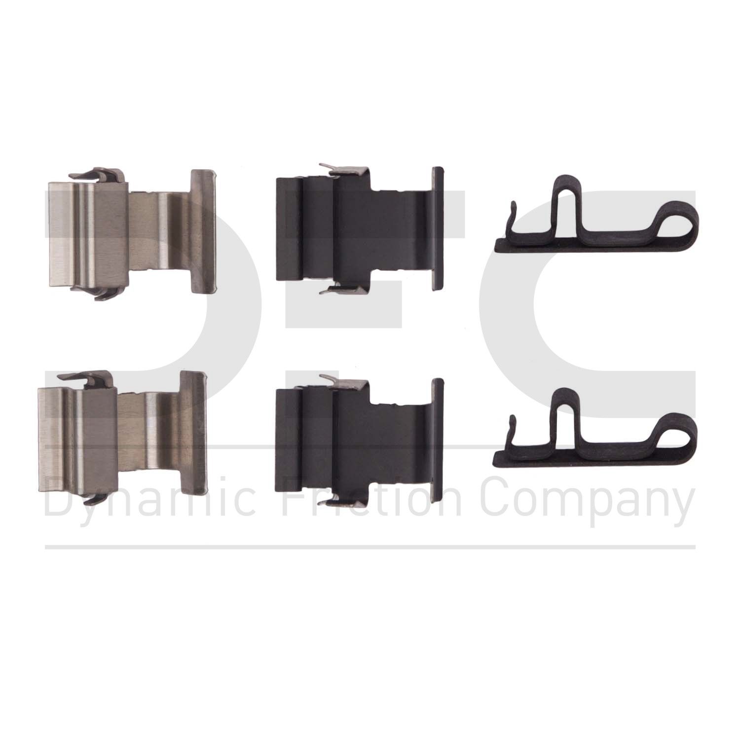 2017, 2016, 2015, 2014, 2013, 2012, 2011, 2010, 2009, 2008, 2007 Jeep Compass Disc Brake Hardware Kit