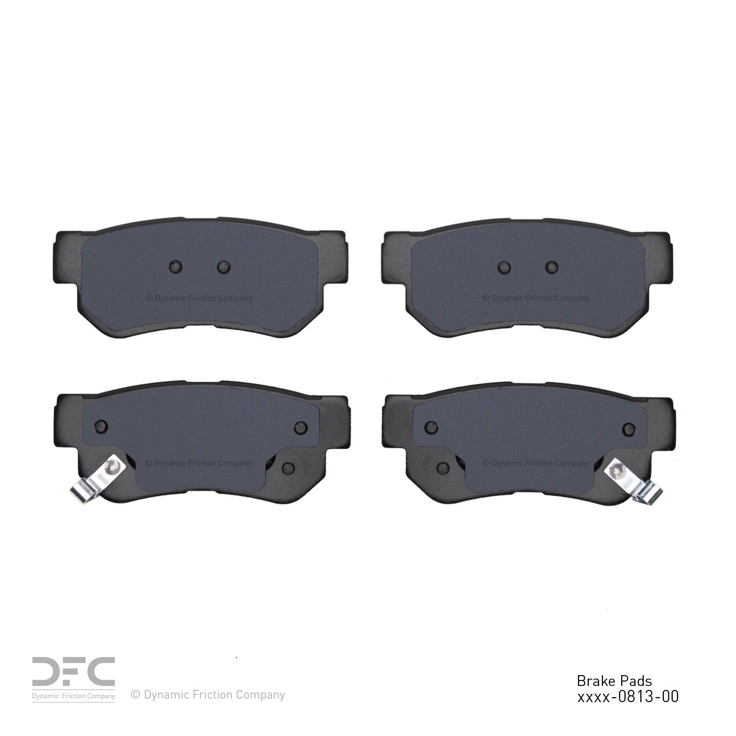2010, 2009, 2008, 2007, 2006, 2005, 2004, 2003, 2002, 2001 Kia Optima Disc Brake Pad Set