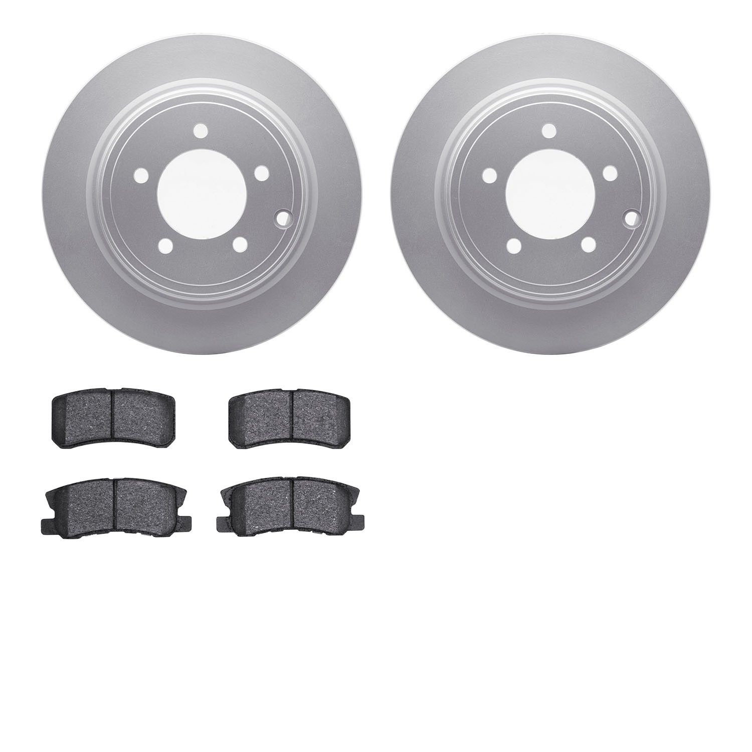 2017, 2016, 2015, 2014, 2013, 2012, 2011, 2010, 2009 Jeep Compass Disc Brake Kit