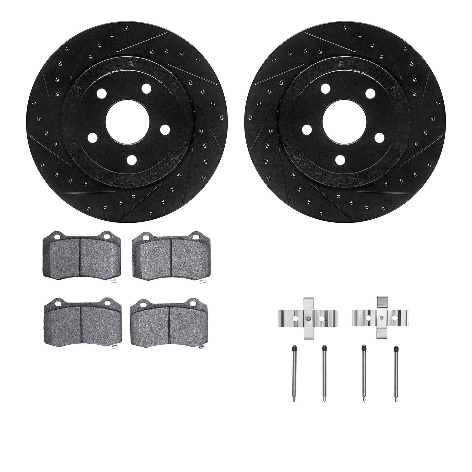 2010, 2009, 2008, 2007, 2006 Jeep Grand Cherokee Cherokee Disc Brake Kit