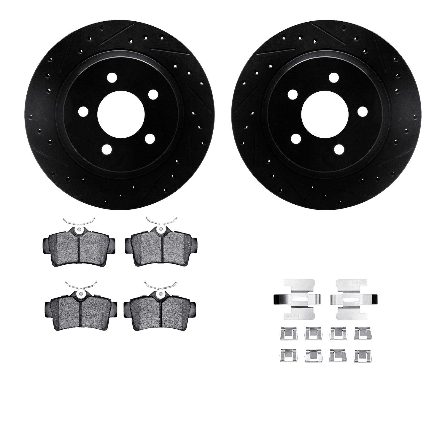 2004, 2003, 2002, 2001, 2000, 1999, 1998, 1997, 1996, 1995, 1994 Ford Mustang Disc Brake Kit