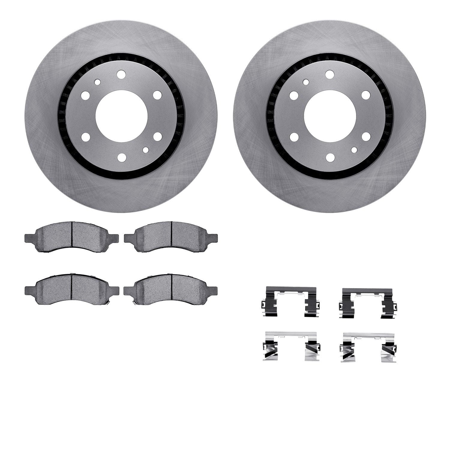 2006-2009 Buick Rainier Disc Brake Kit Dynamic Friction