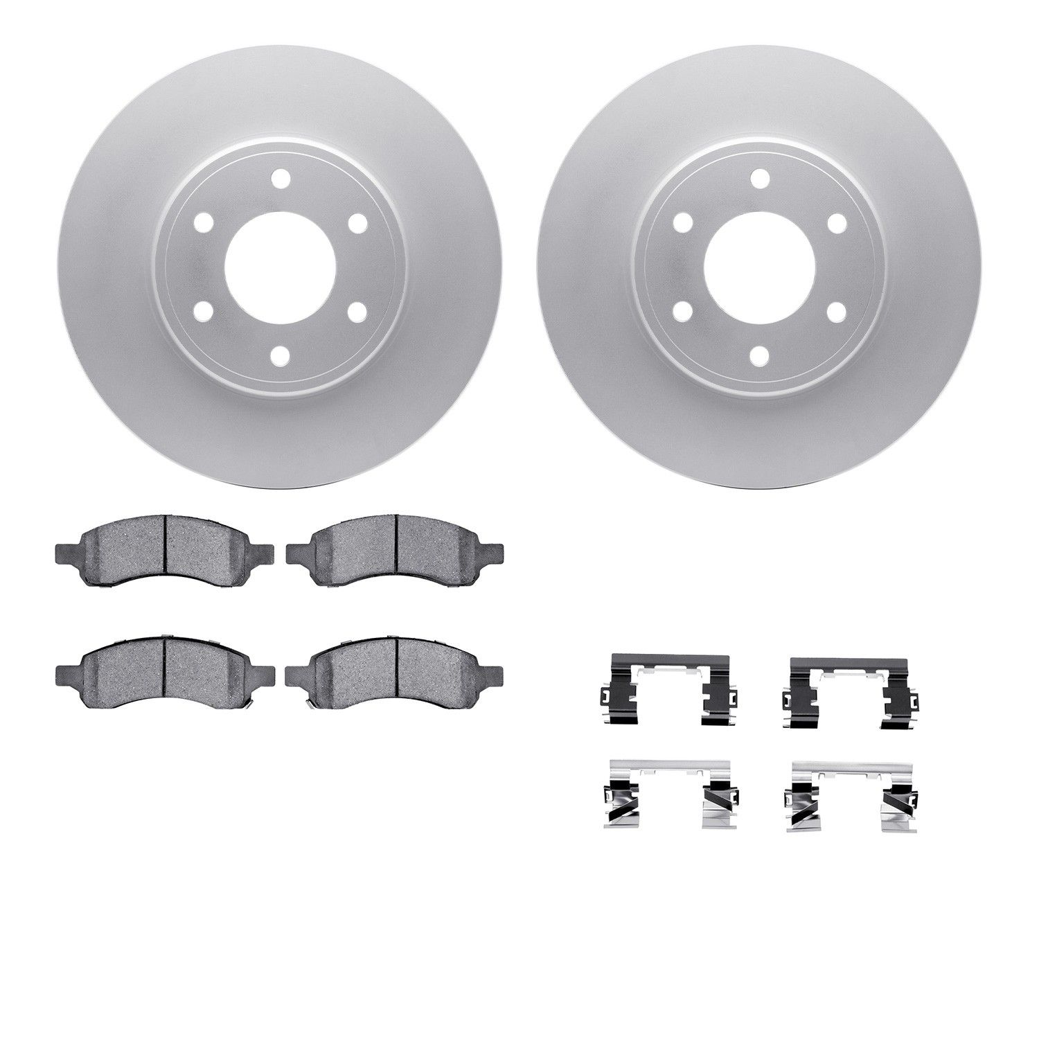 2006-2009 Chevrolet Trailblazer Disc Brake Kit Dynamic Friction