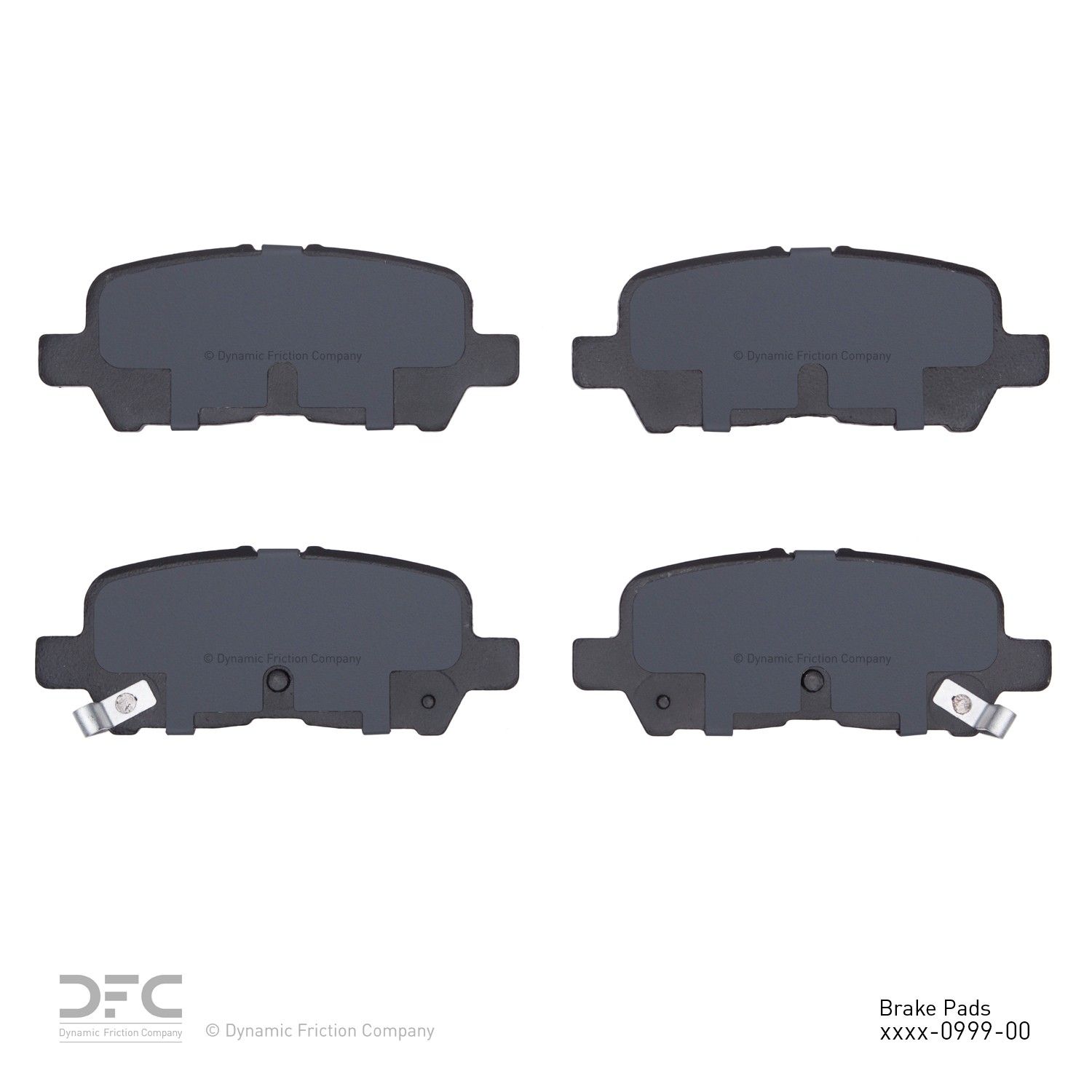 2009, 2008, 2007, 2006, 2005 Buick Allure Disc Brake Pad Set