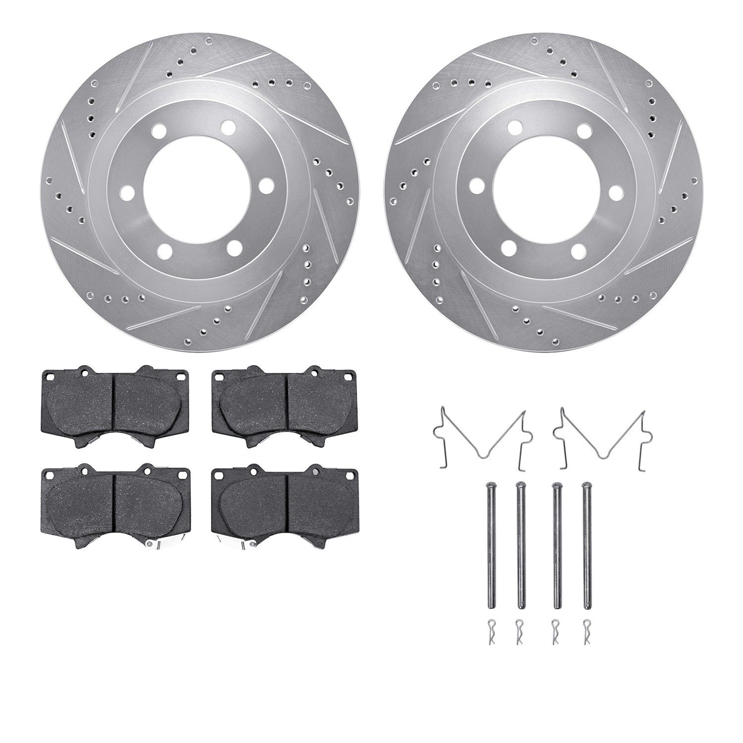 2009, 2008, 2007, 2006, 2005, 2004, 2003 Lexus GX470 Disc Brake Kit