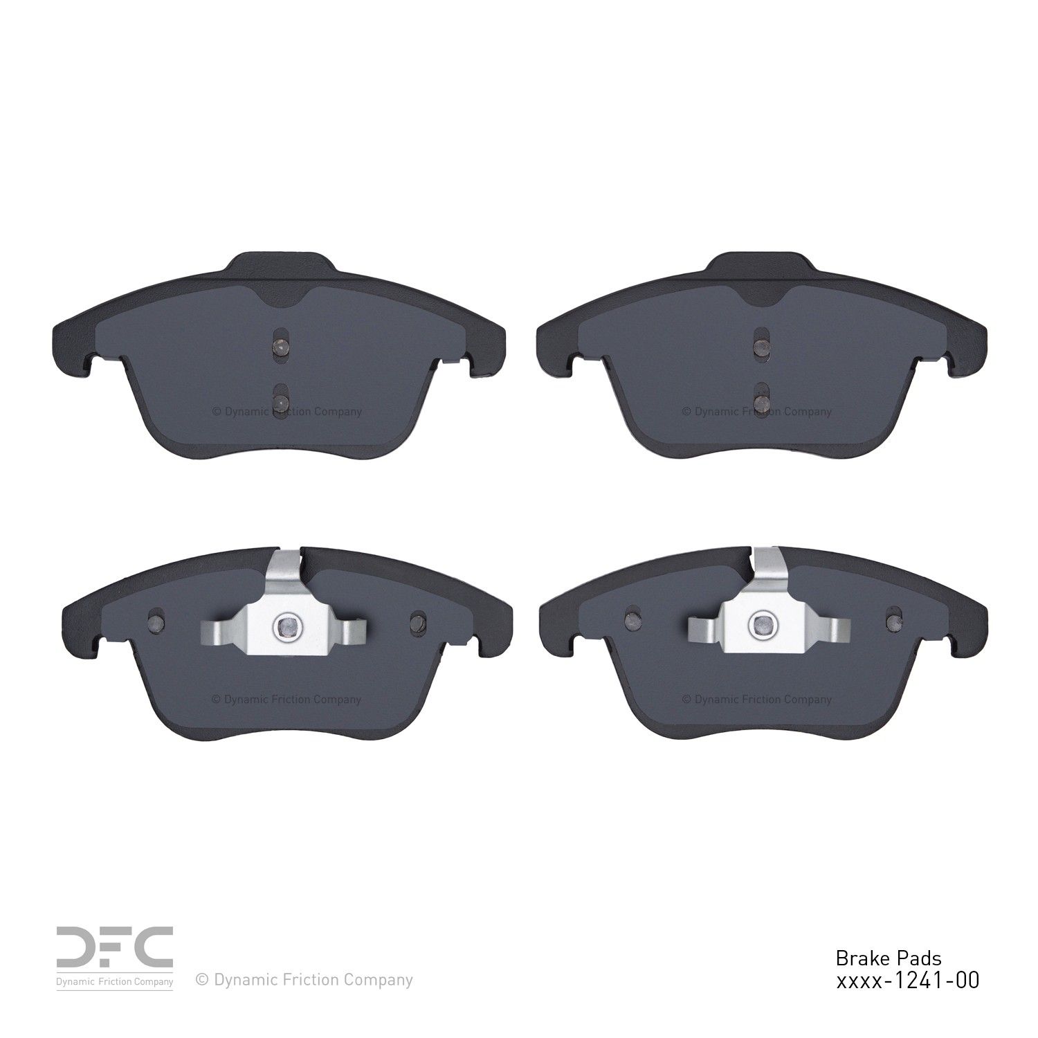 2016, 2015, 2014, 2013, 2012, 2011, 2010, 2009, 2008, 2007 Volvo S80 Disc Brake Pad Set