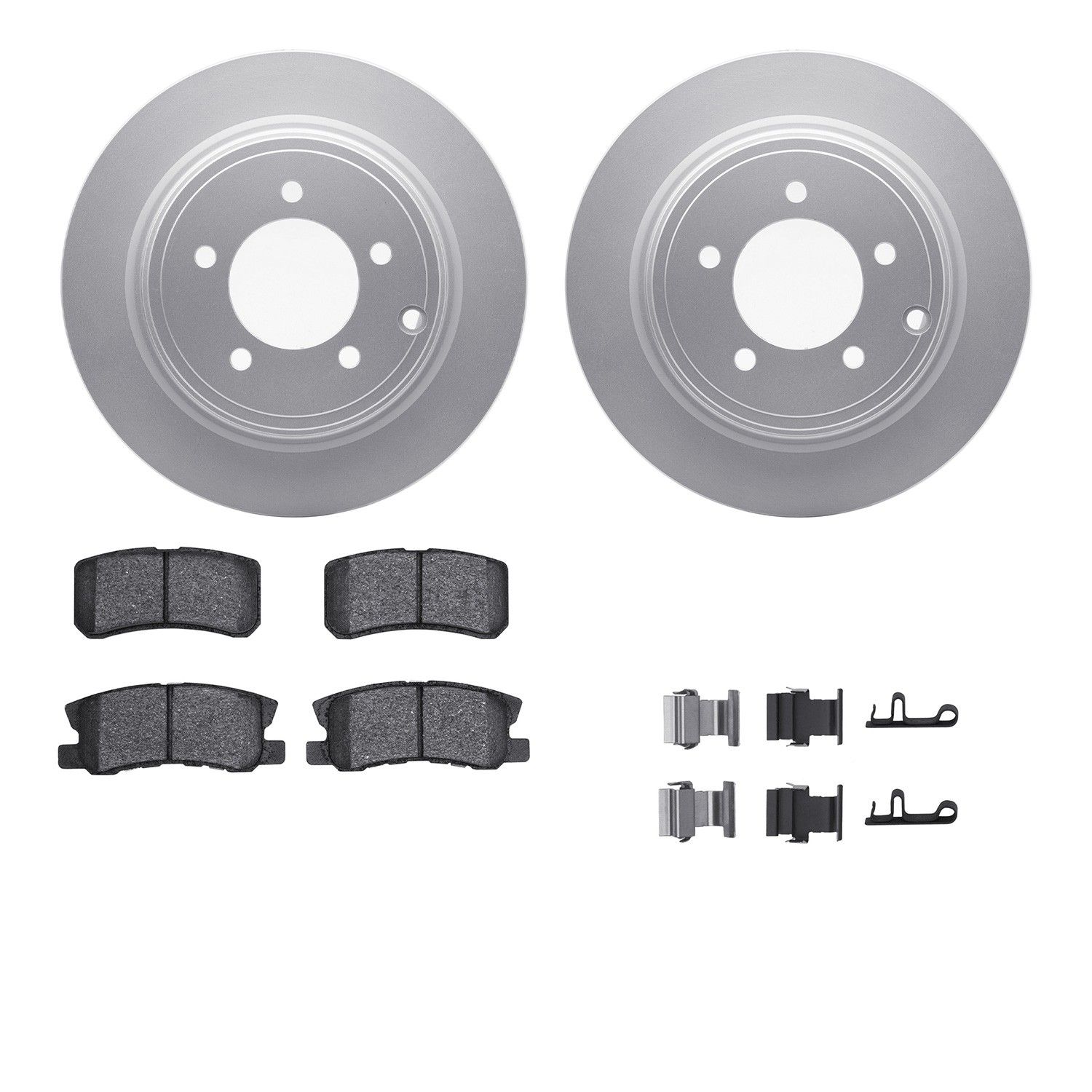 2017, 2016, 2015, 2014, 2013, 2012, 2011, 2010, 2009 Jeep Compass Disc Brake Kit
