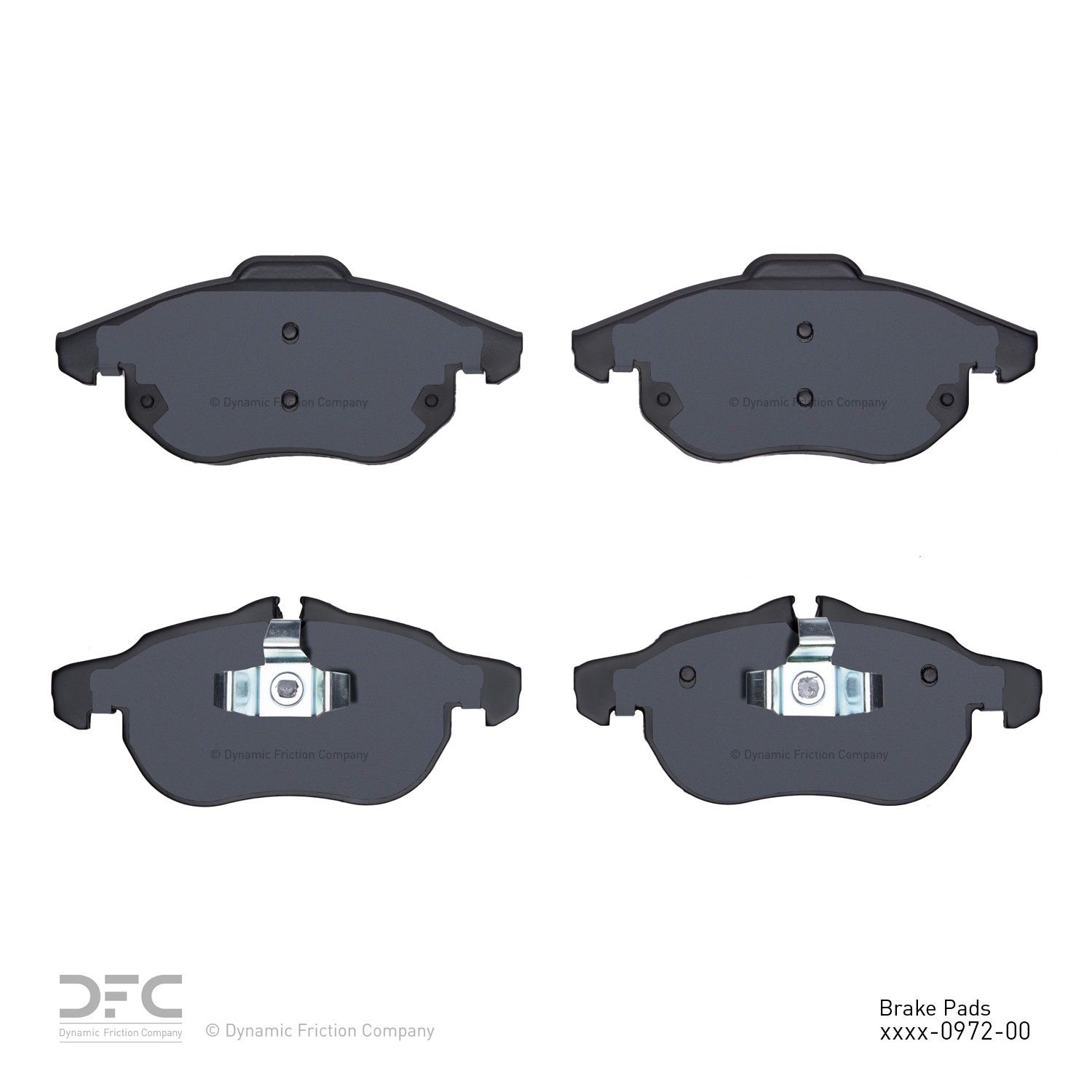 2011, 2010, 2009, 2008, 2007, 2006, 2005, 2004, 2003 Saab 9-3 Disc Brake Pad Set