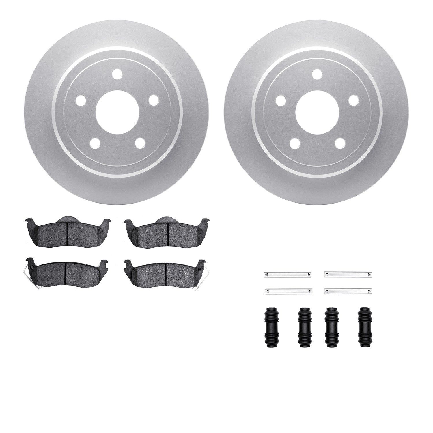 2010, 2009, 2008, 2007, 2006 Jeep Commander Disc Brake Kit
