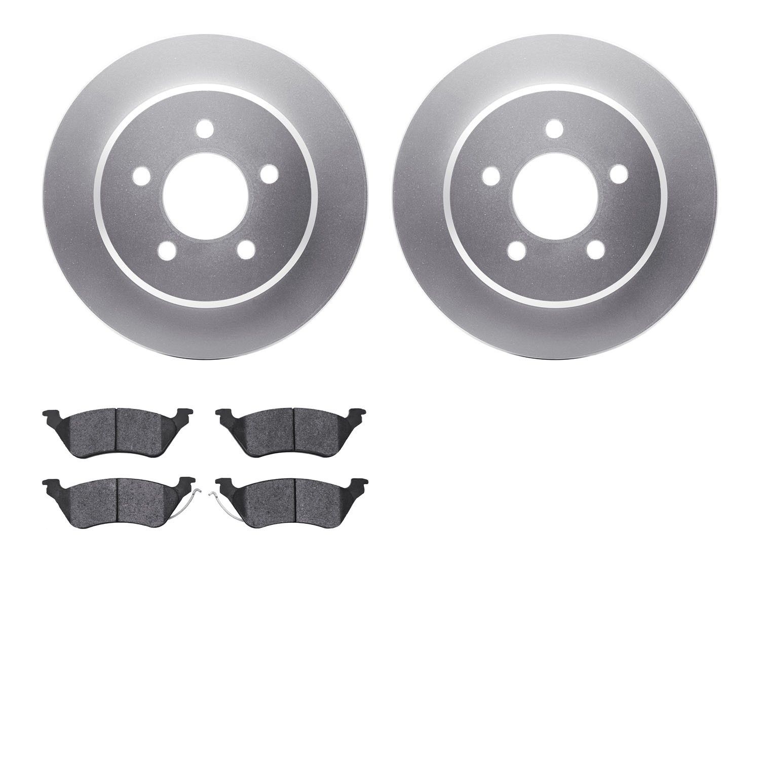 2007, 2006, 2005, 2004, 2003, 2002, 2001 Dodge Caravan & Country Disc Brake Kit