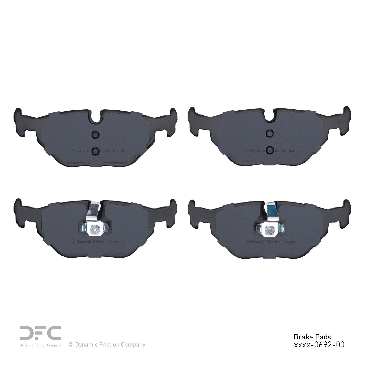 2003-2008 Rolls-Royce Park Ward Disc Brake Pad Set Dynamic Friction