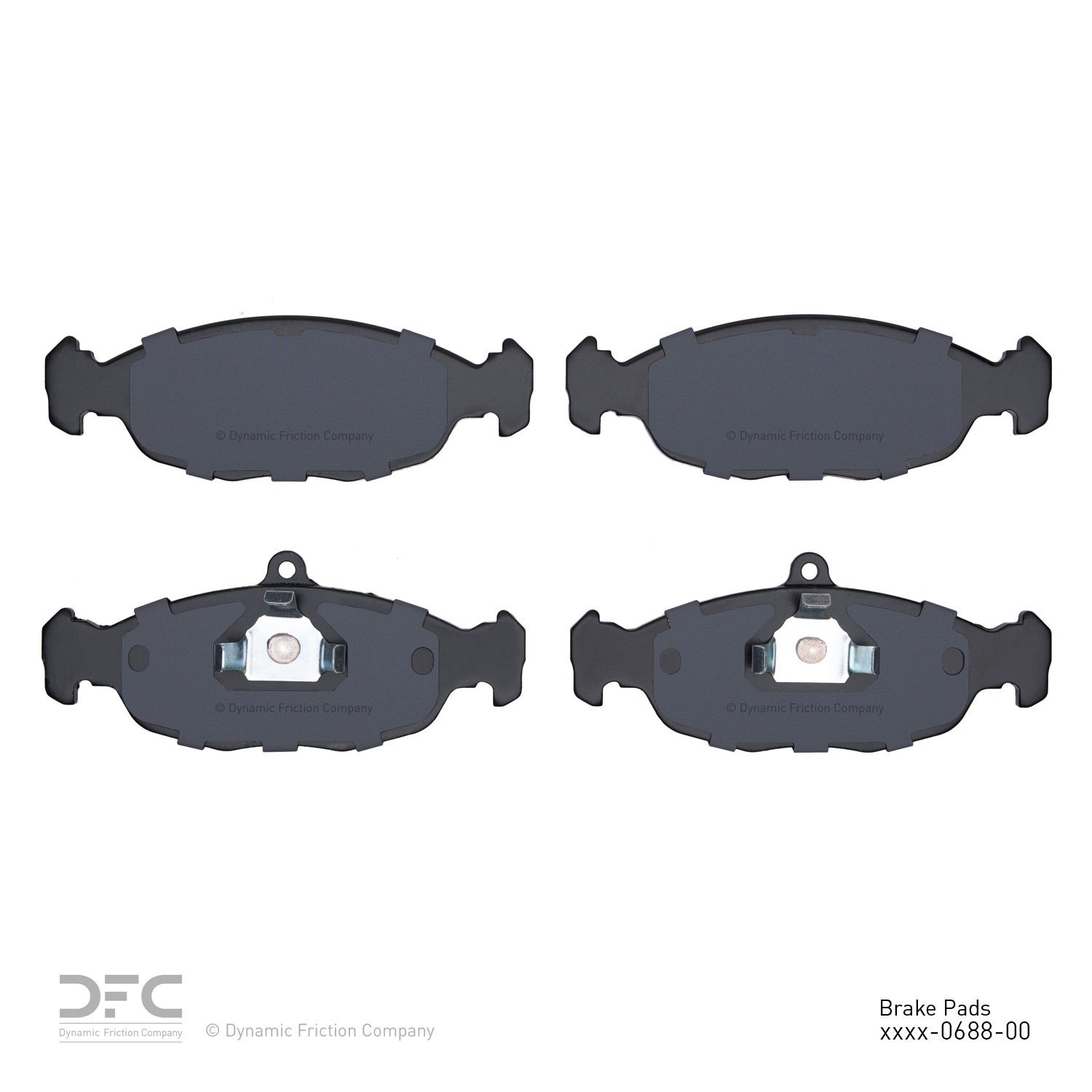 1996, 1995 Jaguar XJS DB7 Disc Brake Pad Set