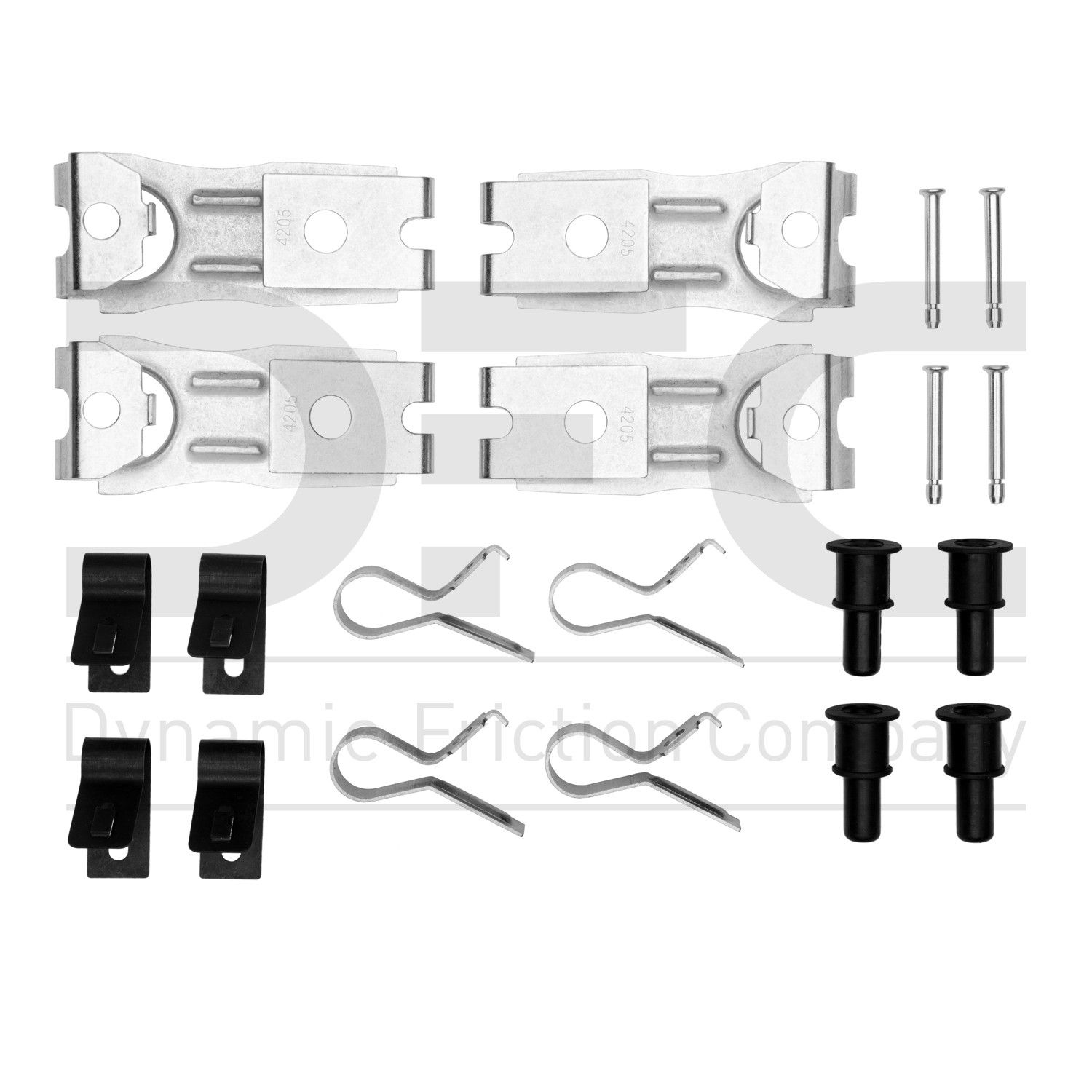 1972, 1971, 1970, 1969, 1968 Ford Custom 500 Squire Disc Brake Hardware Kit