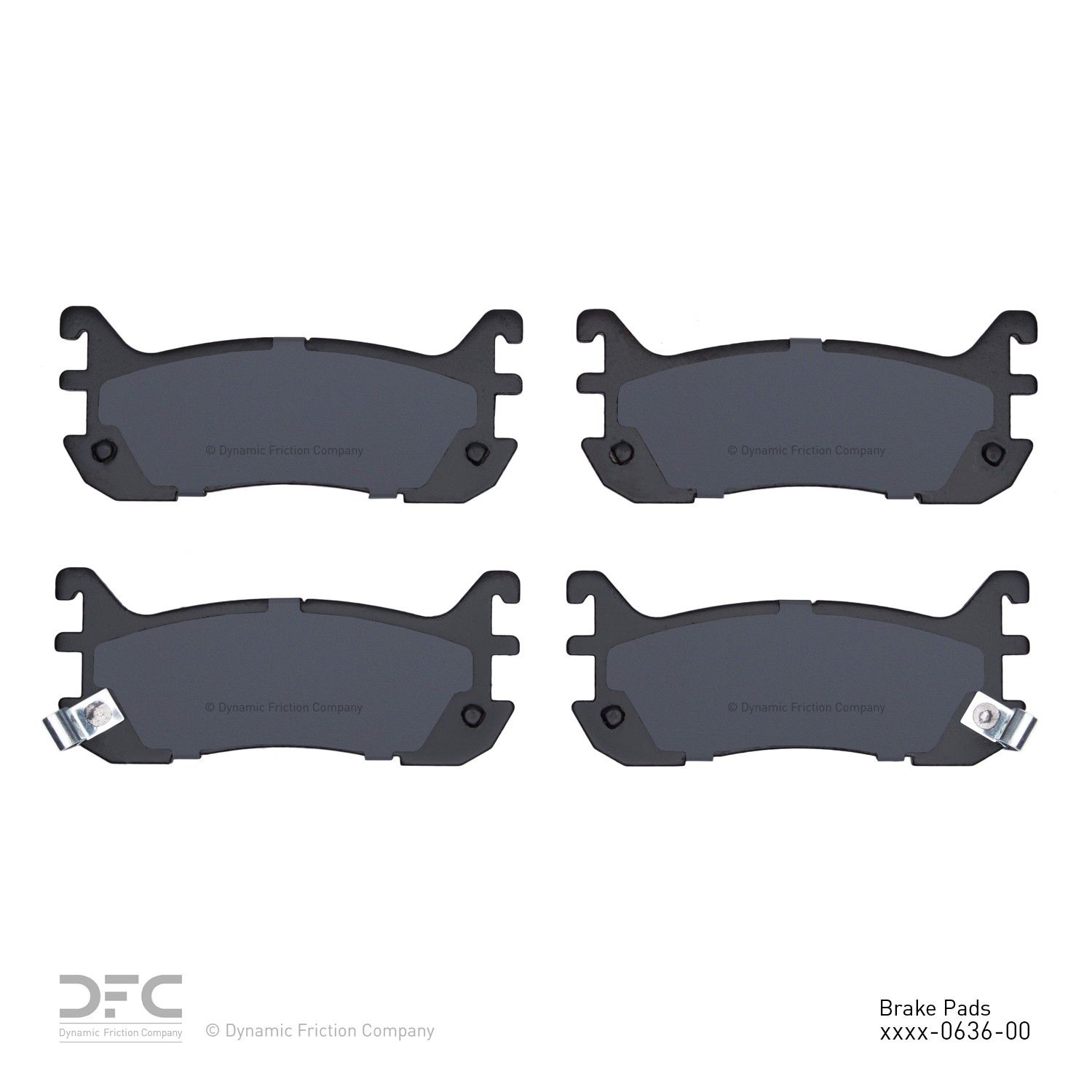 2002, 2001, 2000, 1999, 1998, 1997, 1996, 1995, 1994 Mazda Miata Disc Brake Pad Set