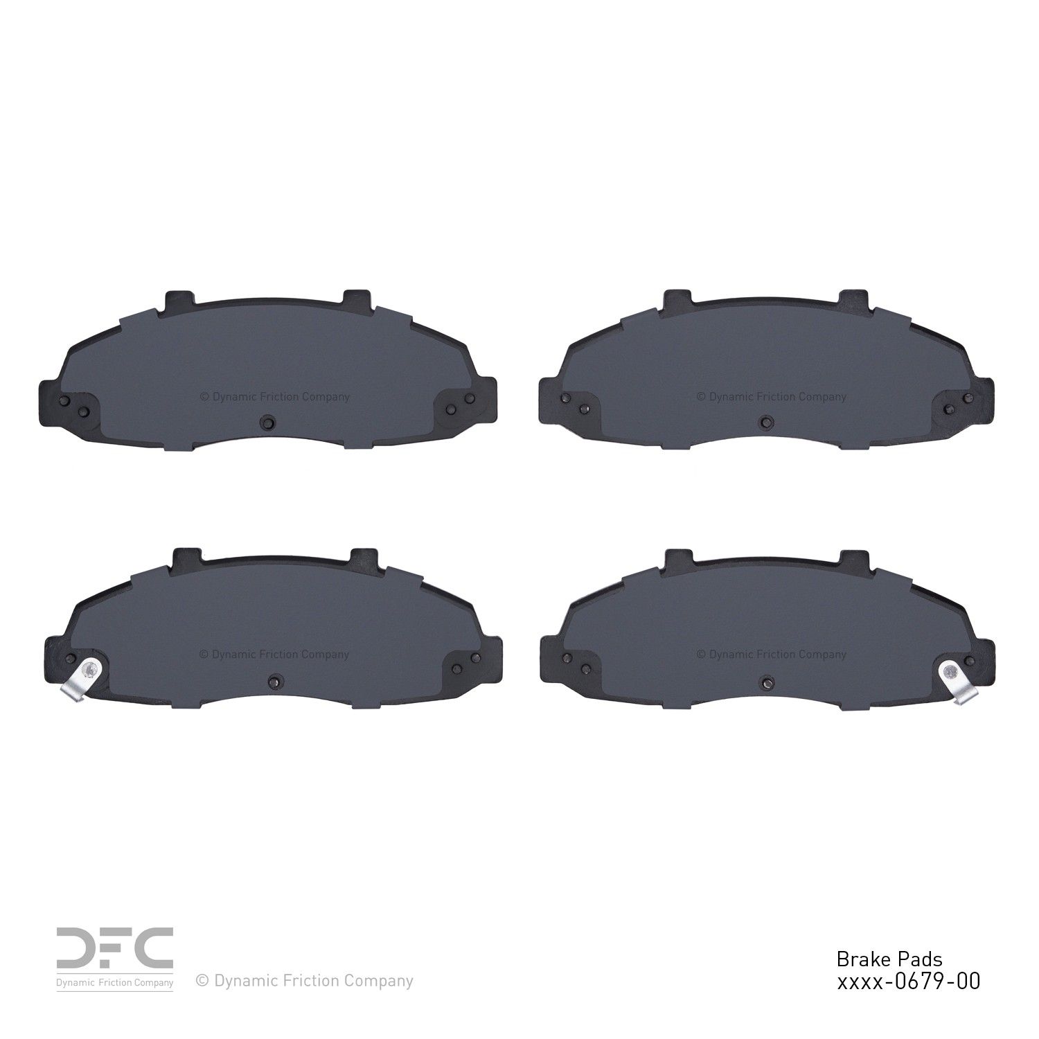2003, 2002, 2001, 2000 Ford F-150 Disc Brake Pad Set