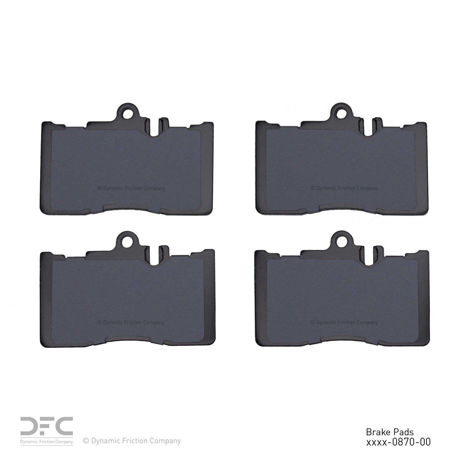 2006, 2005, 2004, 2003, 2002, 2001 Lexus LS430 Disc Brake Pad Set