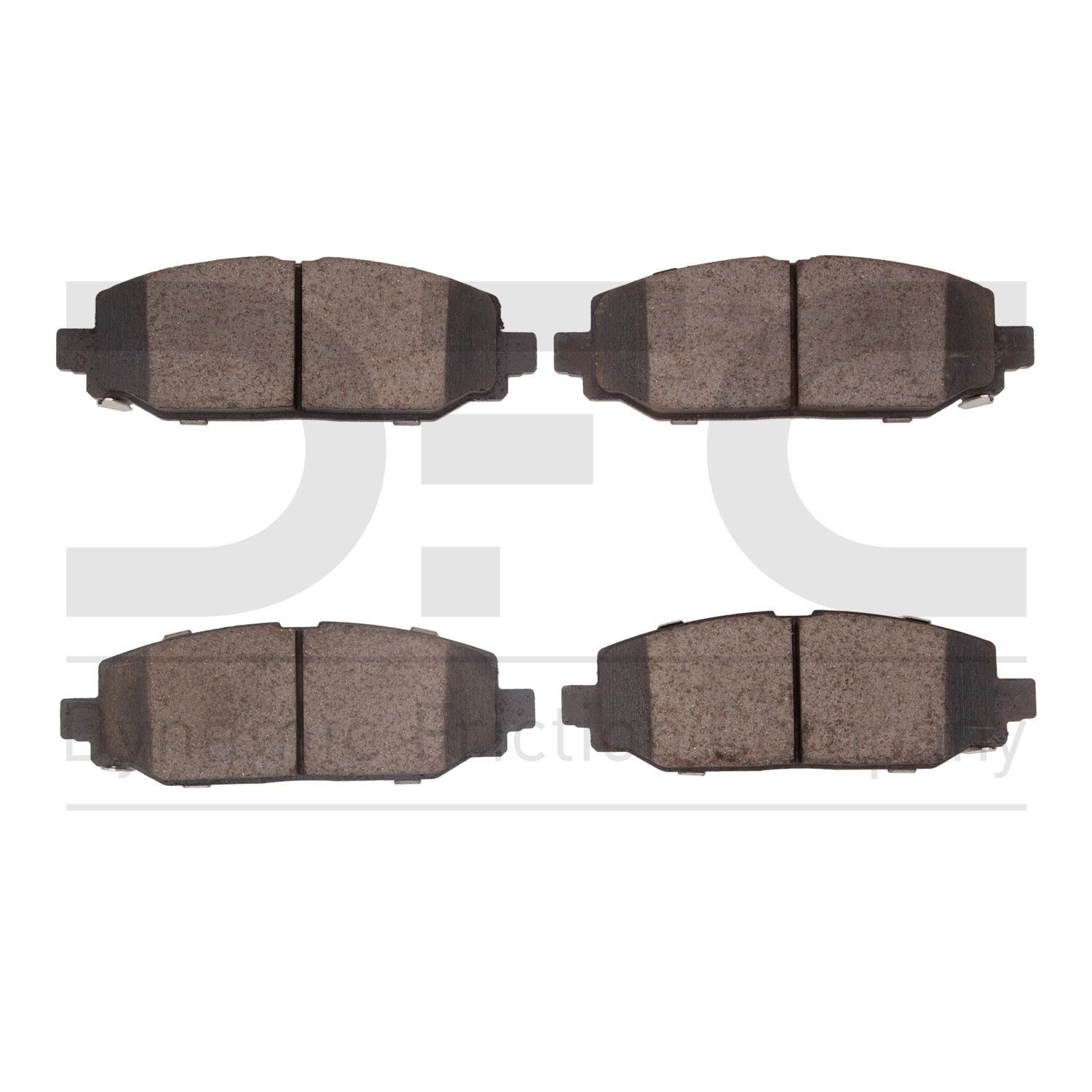 2024, 2023, 2022, 2021, 2020, 2019, 2018 Jeep Wrangler Disc Brake Pad Set