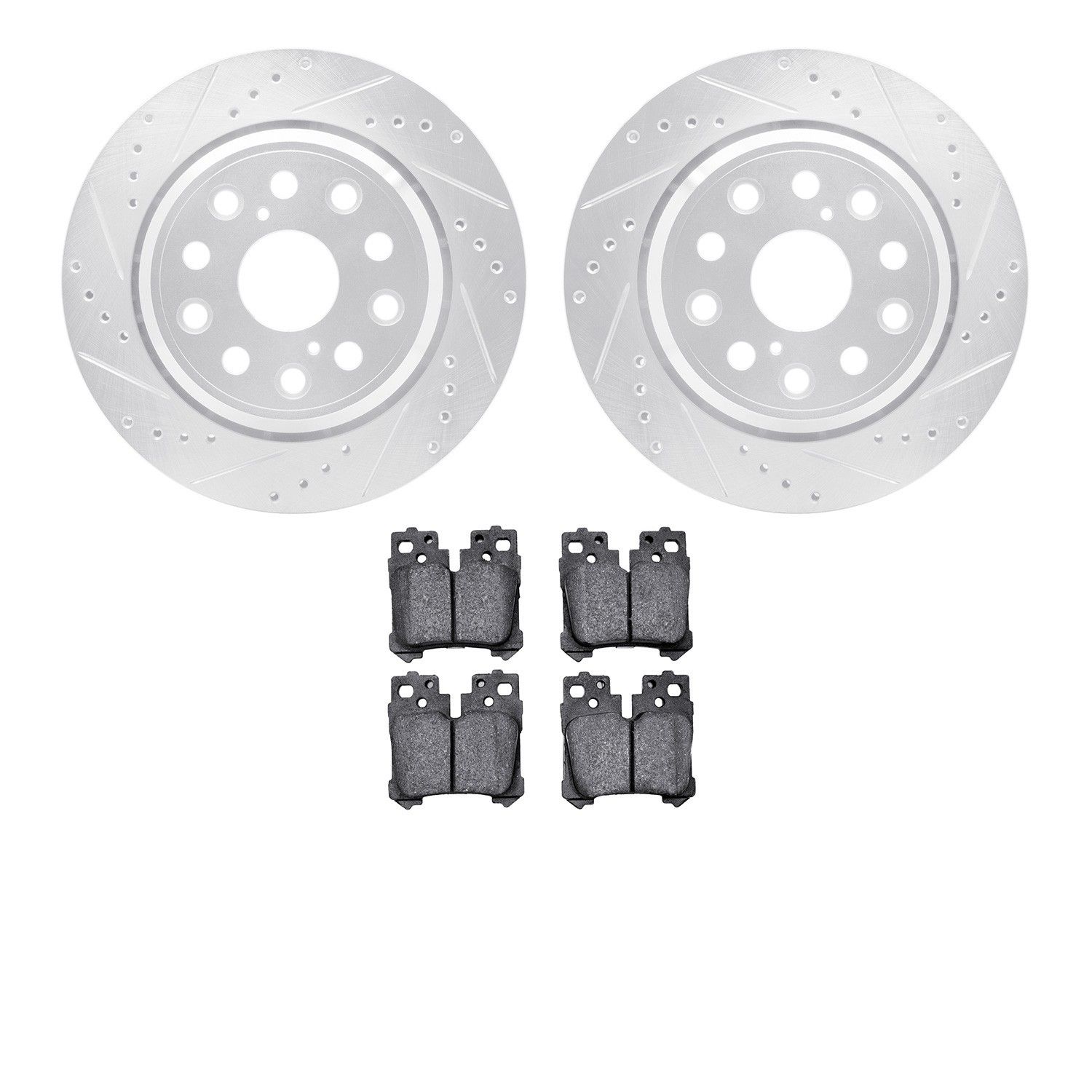 2017, 2016, 2015, 2014, 2013, 2012, 2011, 2010, 2009, 2008, 2007 Lexus LS460 Disc Brake Kit