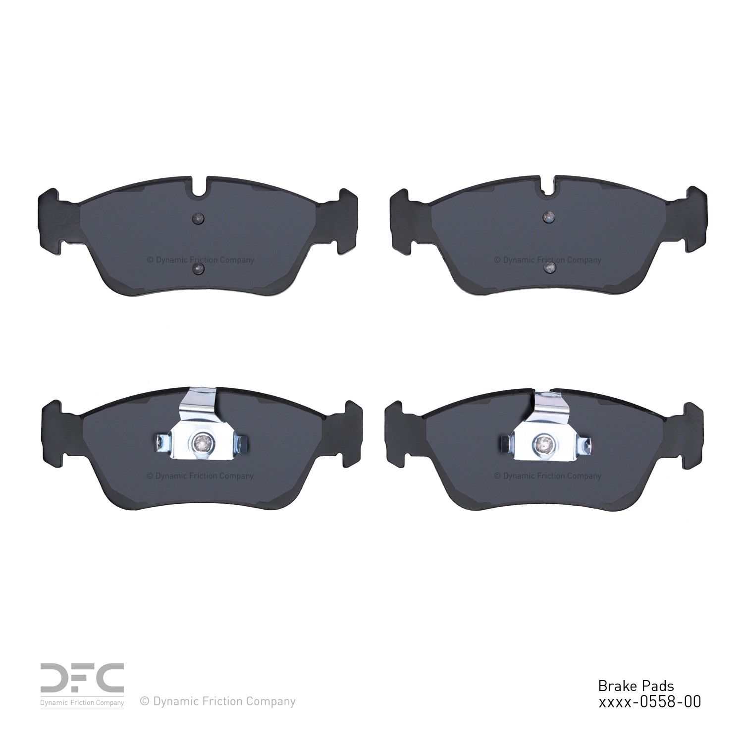 2003-2008 BMW 318i Disc Brake Pad Set Dynamic Friction