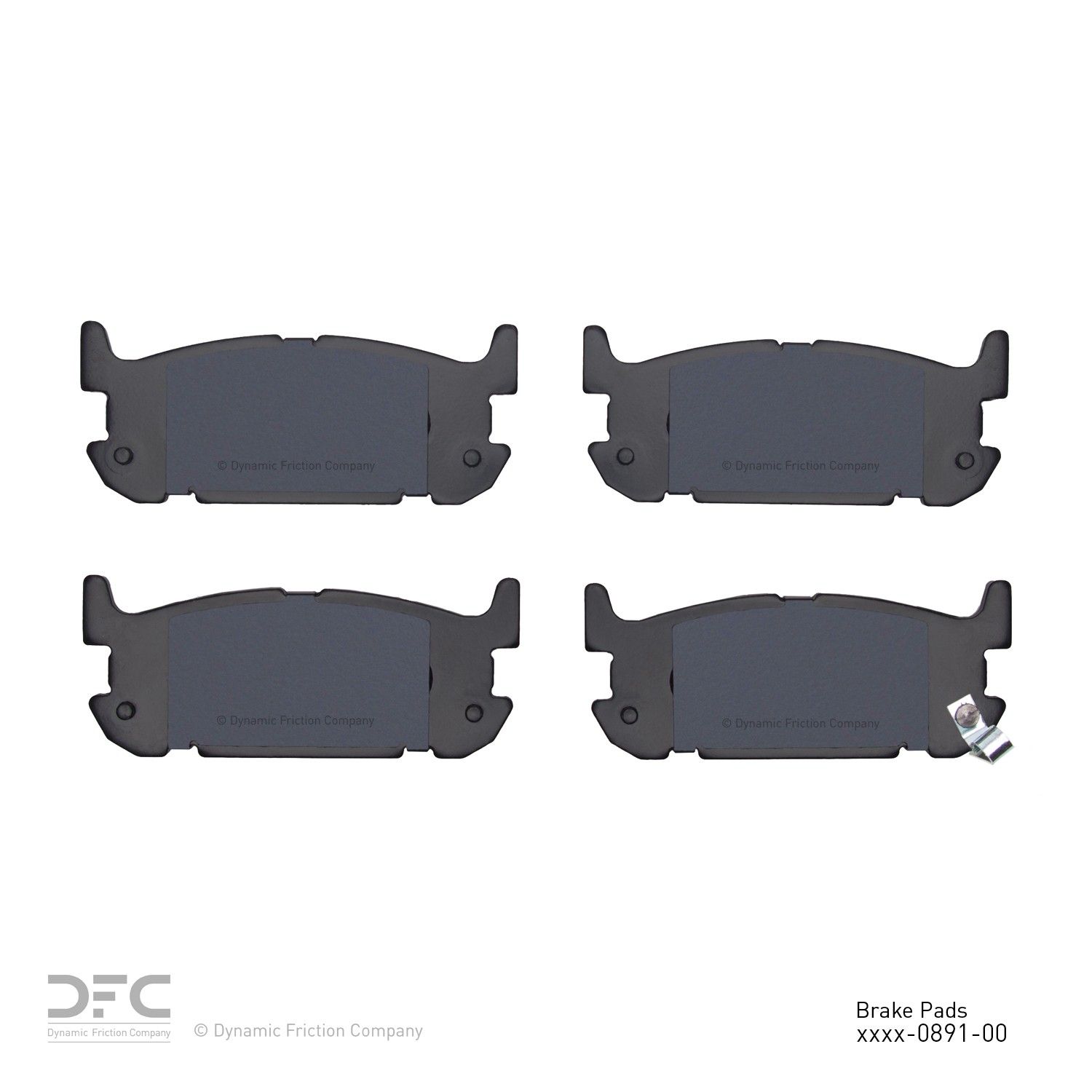 2005, 2004, 2003, 2002, 2001 Mazda Miata Disc Brake Pad Set