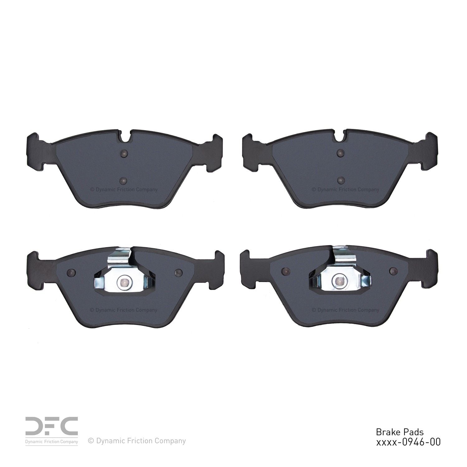 2006-2008 BMW 330Ci Disc Brake Pad Set Dynamic Friction