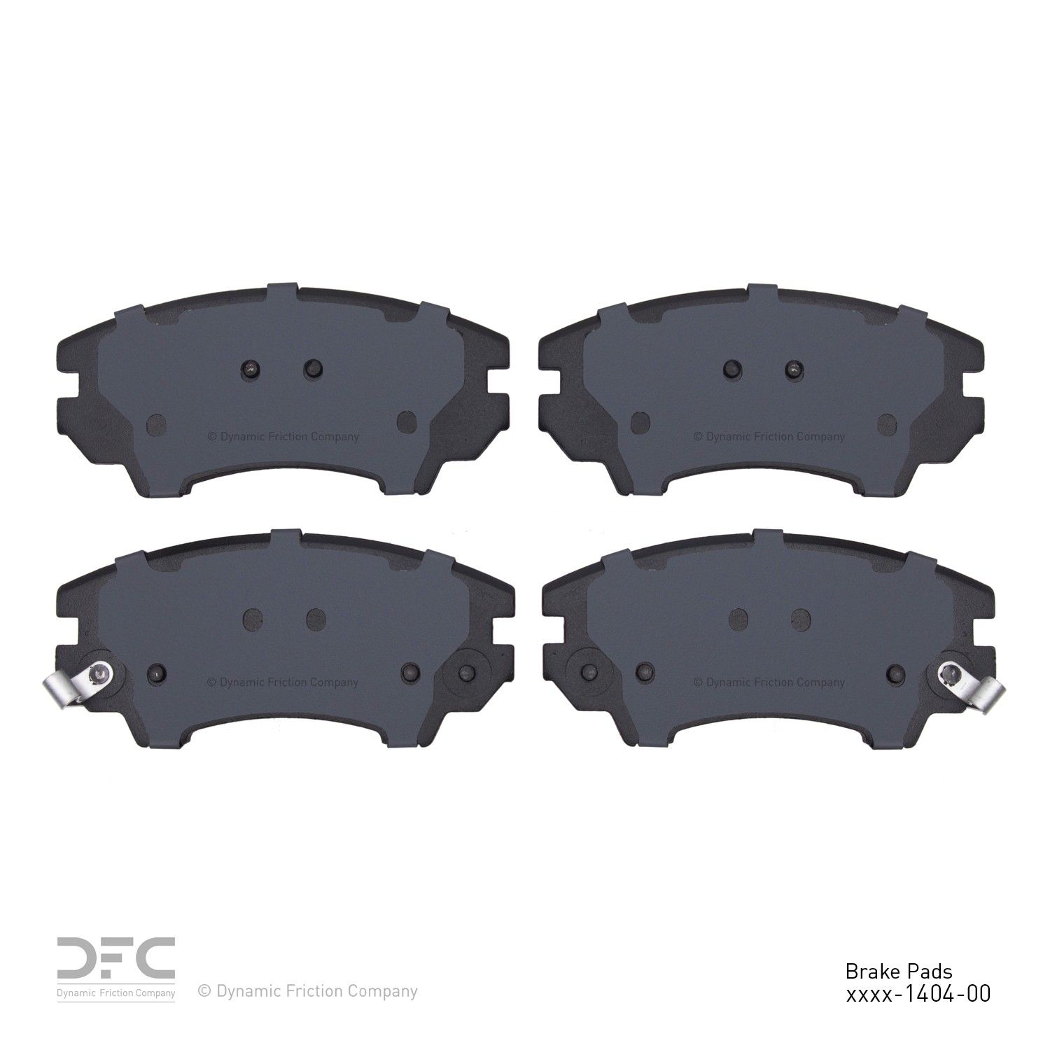2017, 2016, 2015, 2014, 2013, 2012, 2011 Chevrolet Caprice Disc Brake Pad Set