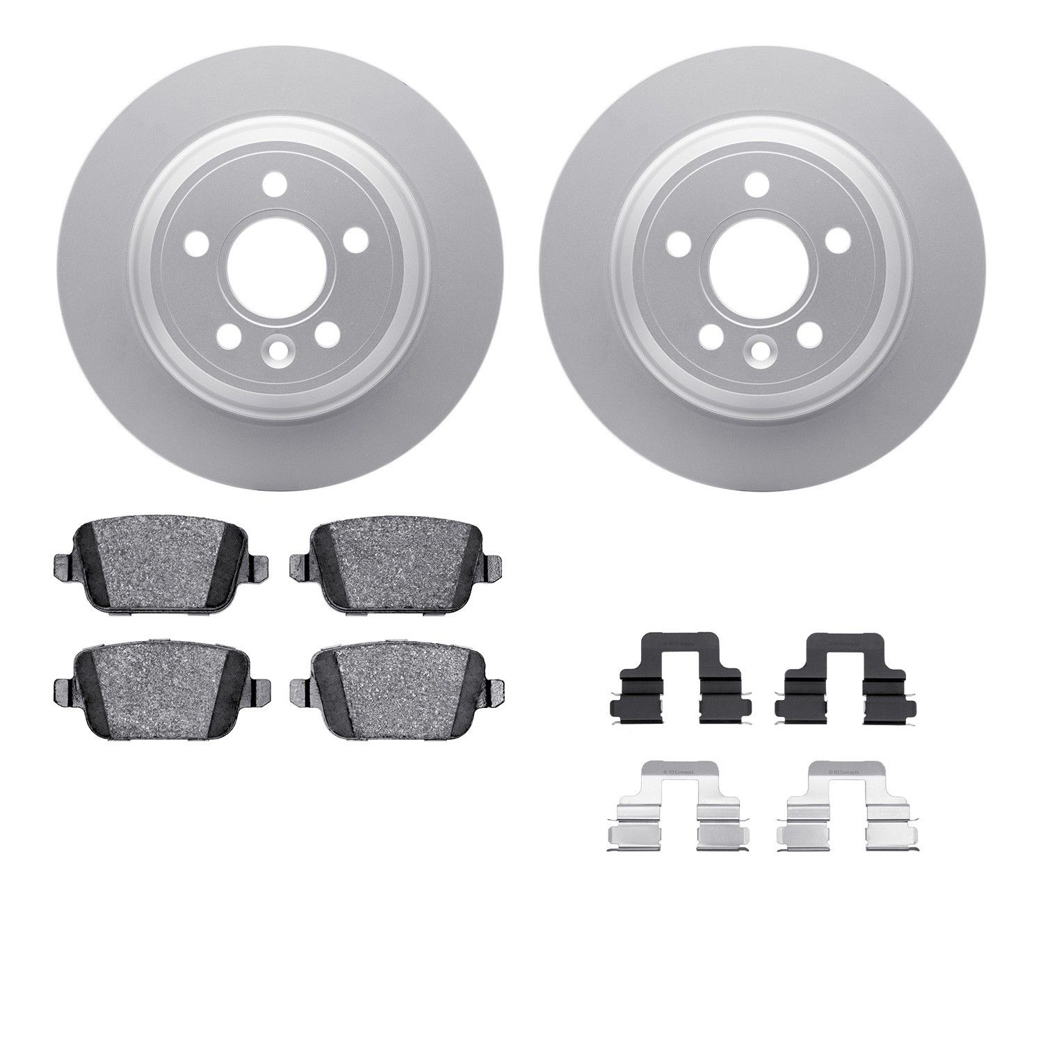 2010, 2009, 2008, 2007 Volvo S80 Disc Brake Kit