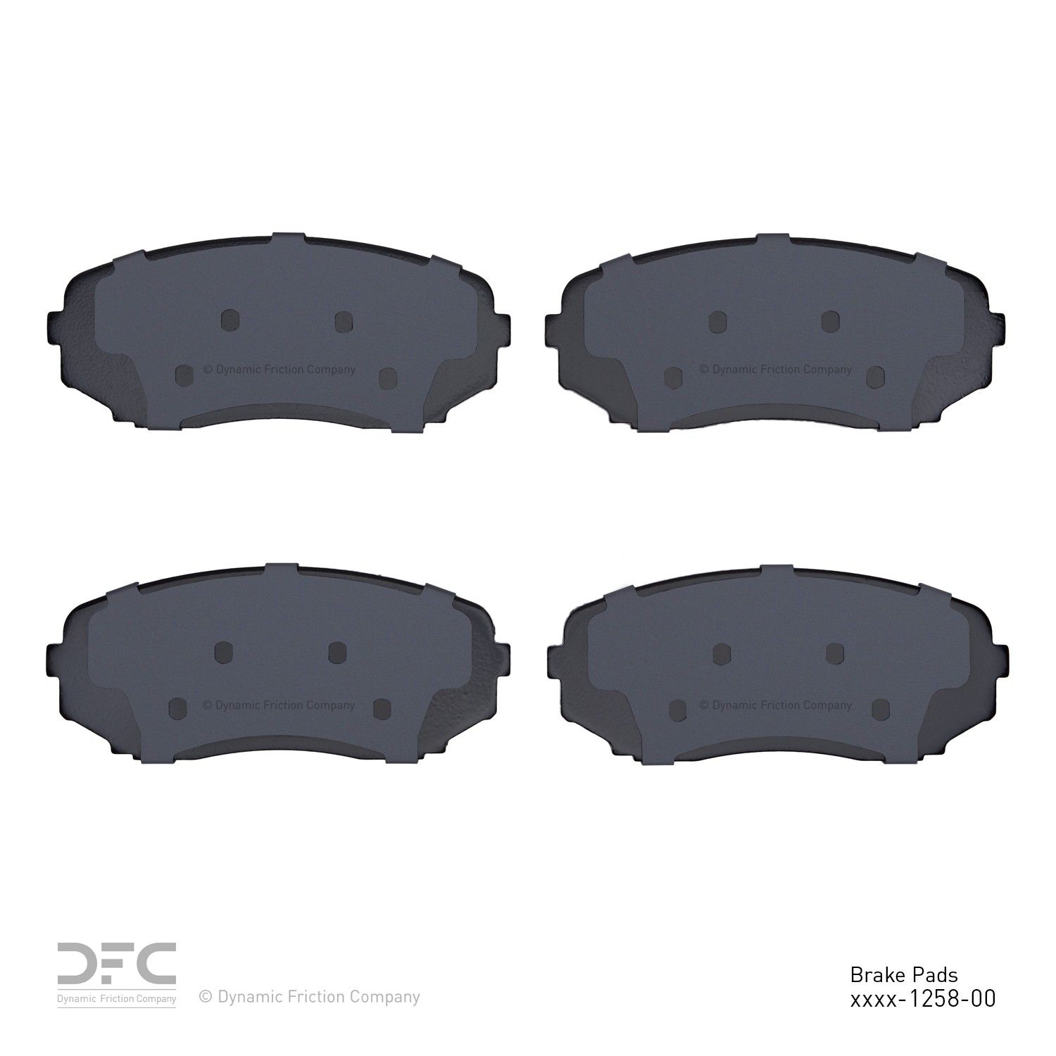2014, 2013, 2012, 2011, 2010, 2009, 2008, 2007 Ford Edge Disc Brake Pad Set