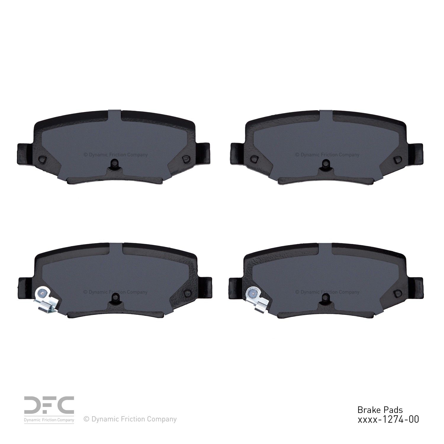 2011, 2010, 2009, 2008, 2007 Dodge Nitro Disc Brake Pad Set