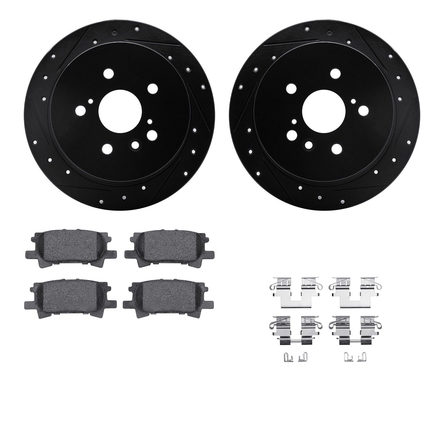 2007, 2006, 2005, 2004 Toyota Highlander Disc Brake Kit