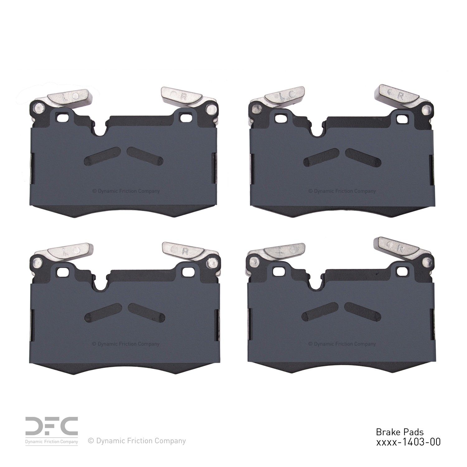 2014, 2013, 2012, 2011, 2010, 2009 Mini Cooper Disc Brake Pad Set