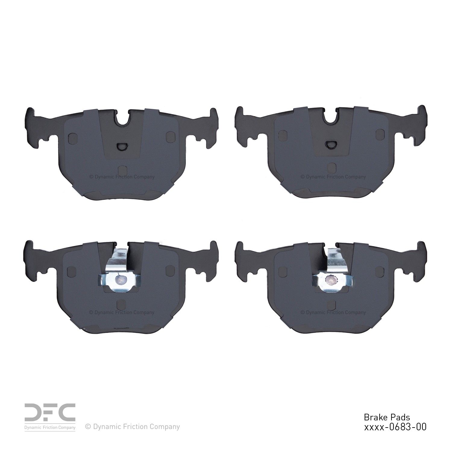 2010, 2009, 2008, 2007, 2006, 2005, 2004 BMW X3 Disc Brake Pad Set