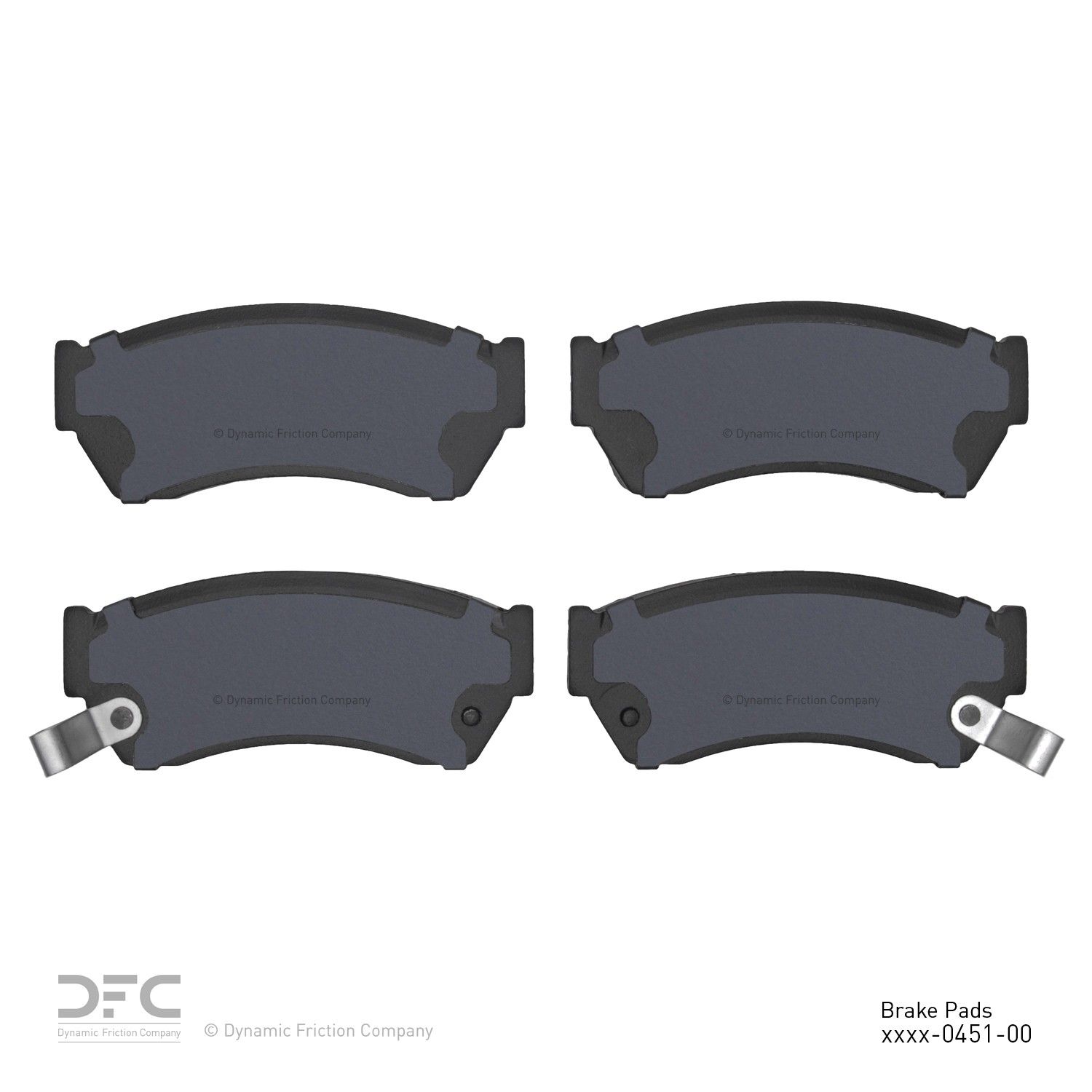 2001, 2000, 1999, 1998, 1997, 1996, 1995, 1994, 1993, 1992, 1991, 1990, 1989 Suzuki Swift Disc Brake Pad Set