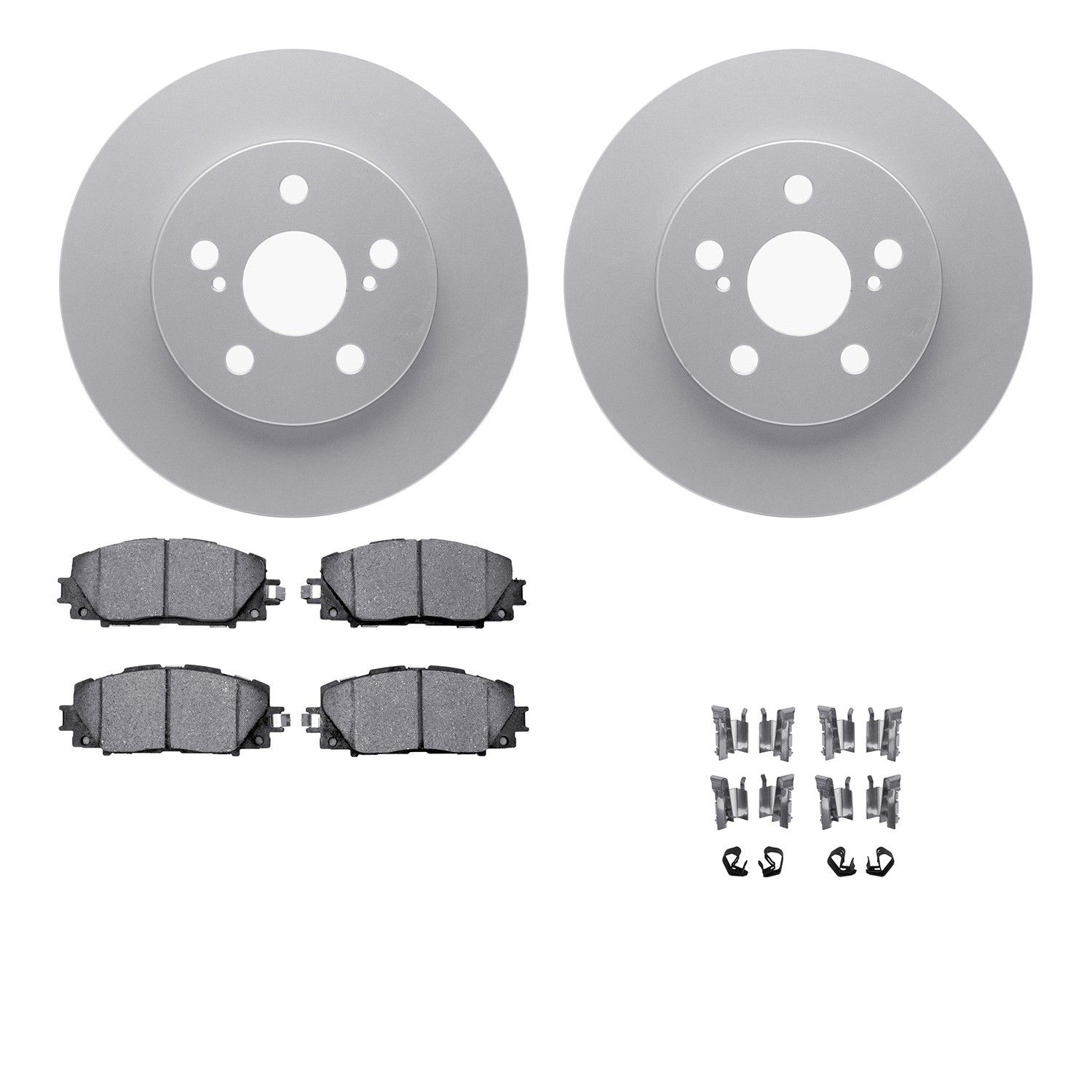 2022, 2021, 2020, 2019, 2018, 2017, 2016 Toyota Prius Disc Brake Kit